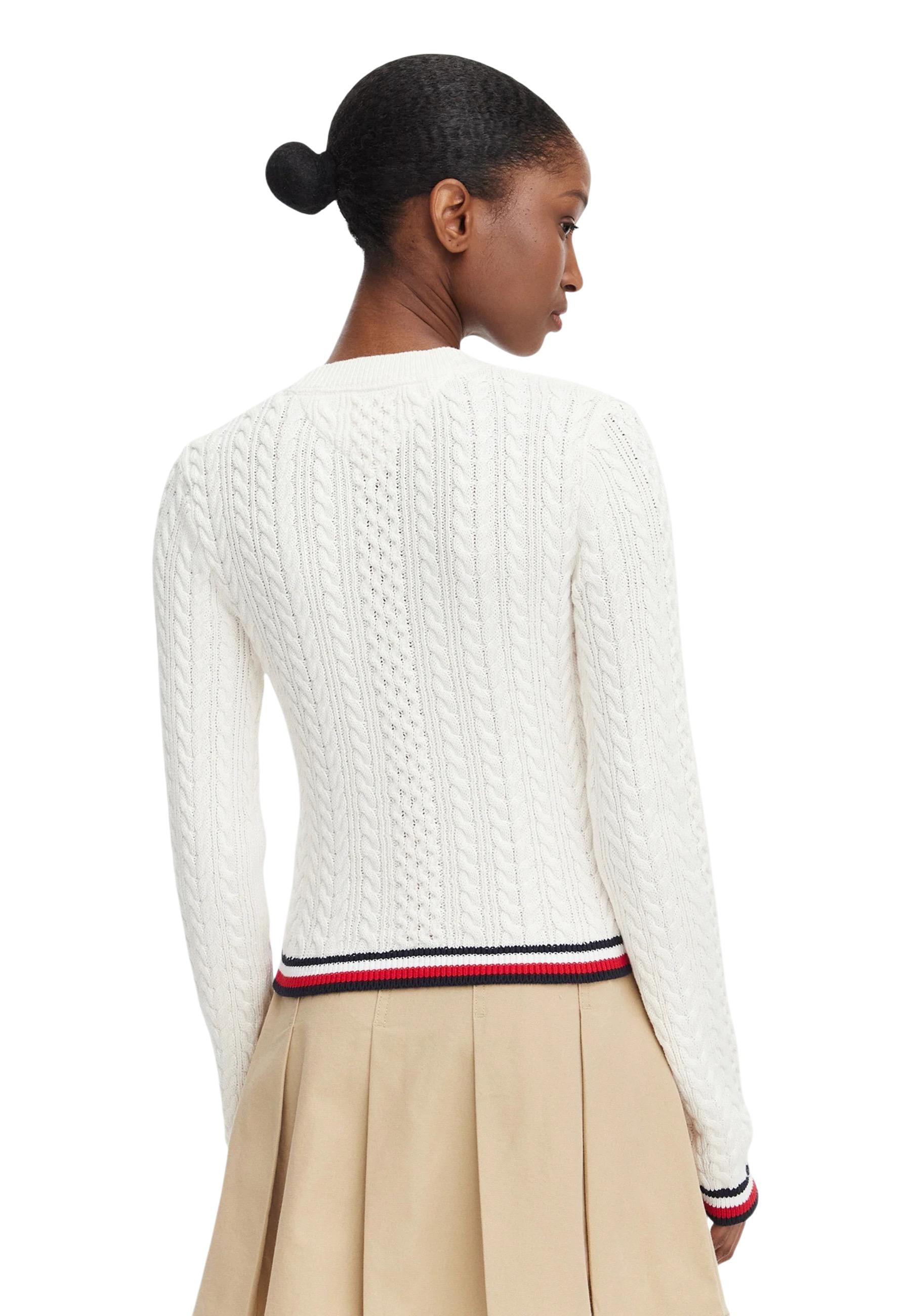 Tommy Hilfiger Jeans Pull femme — white