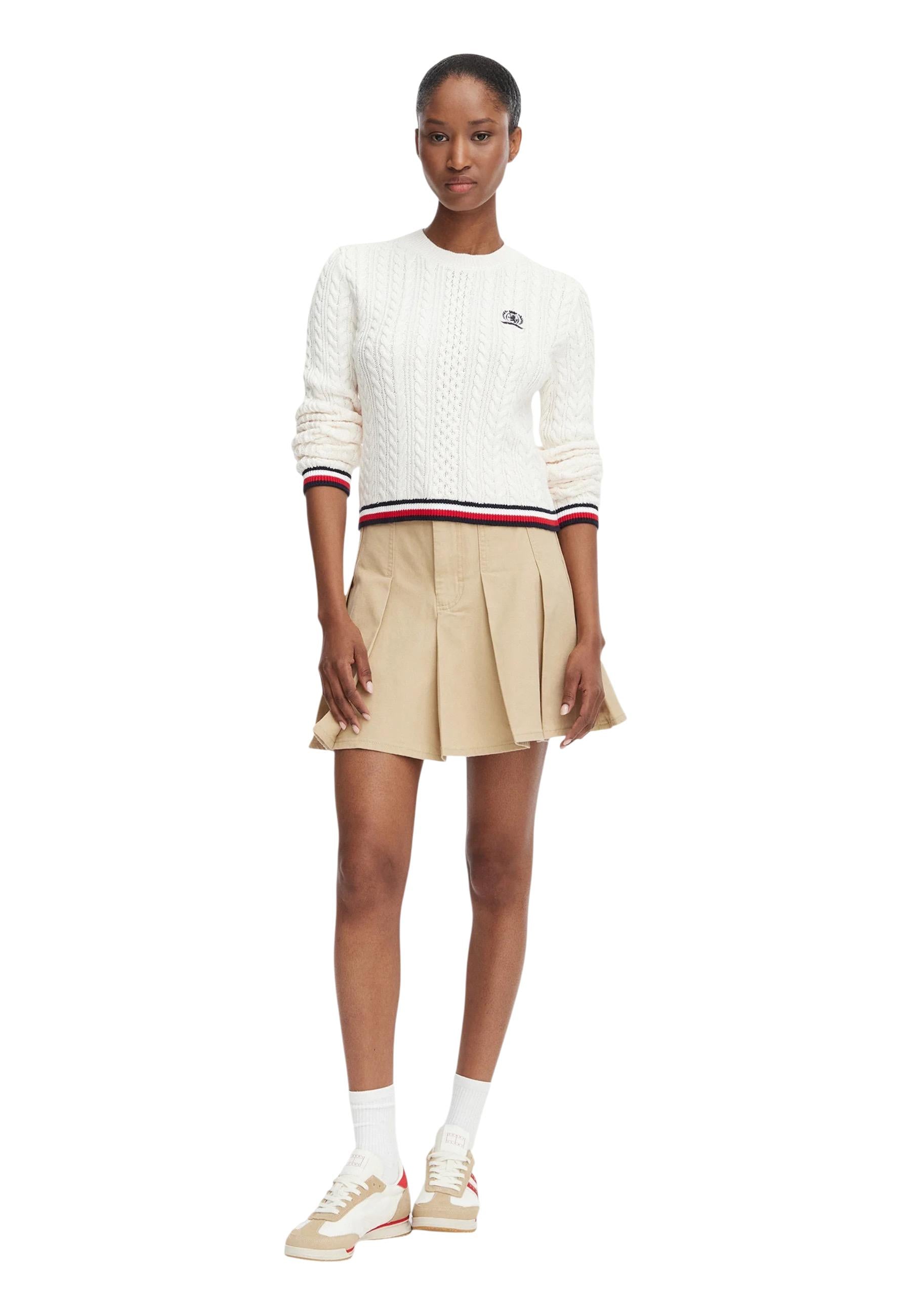 Tommy Hilfiger Jeans Pull femme — white