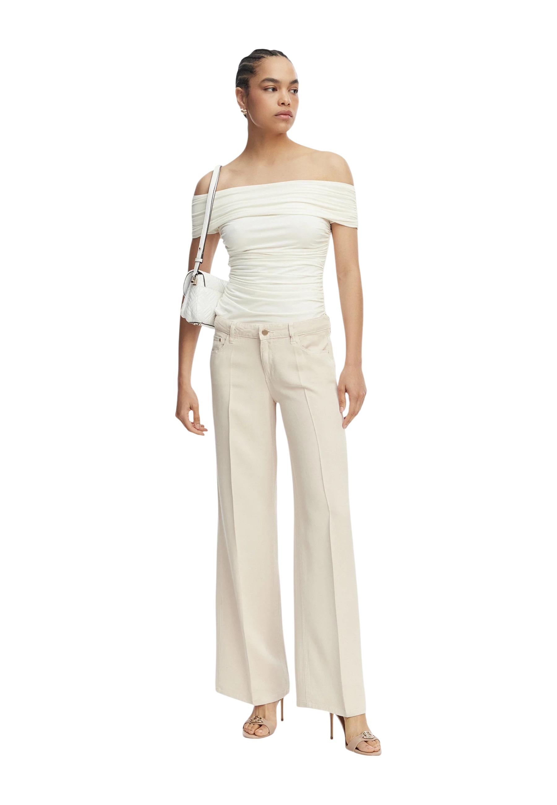 Guess Pantalon femme Pantalons — beige