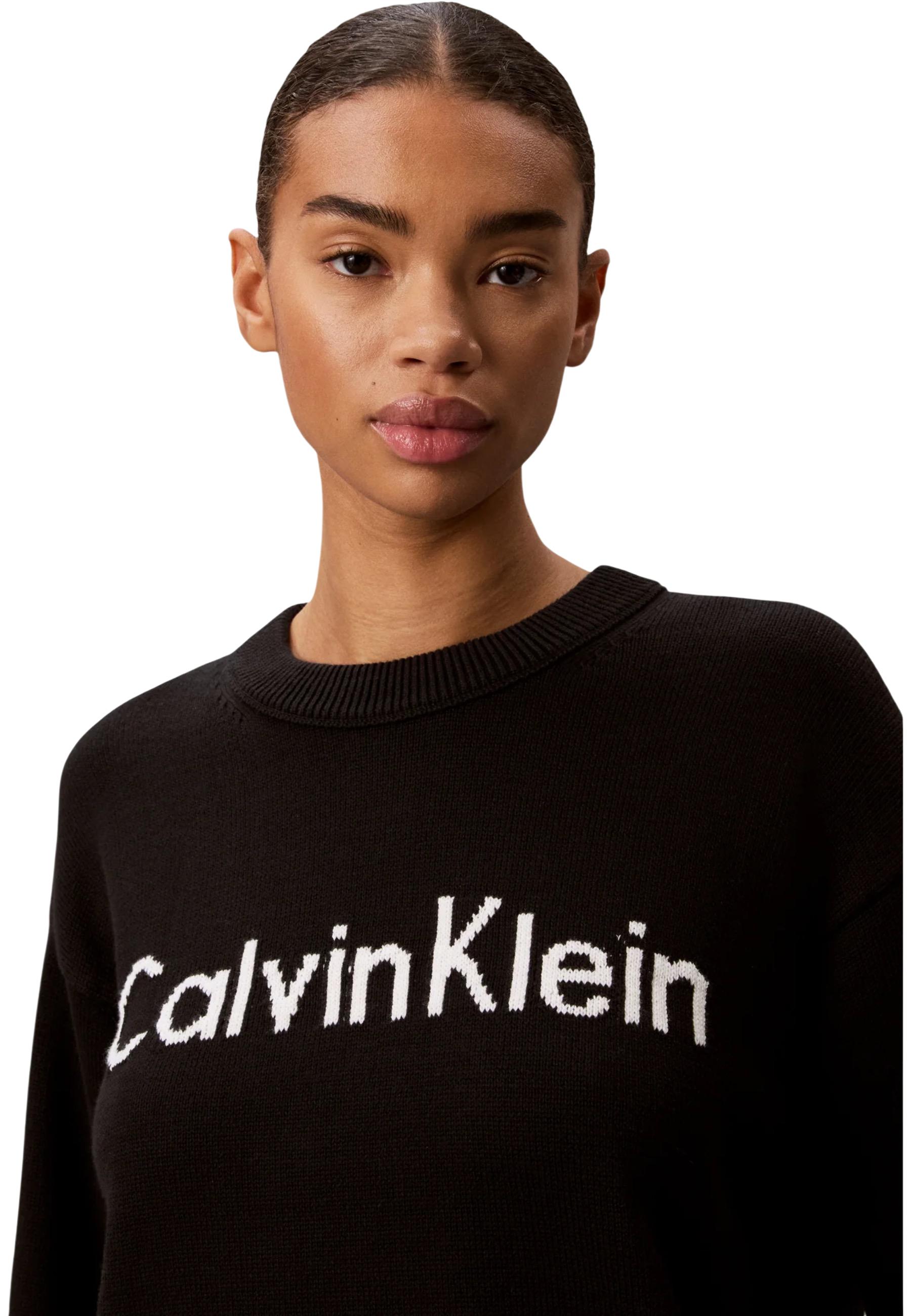 Calvin Klein Jeans Pull femme — black