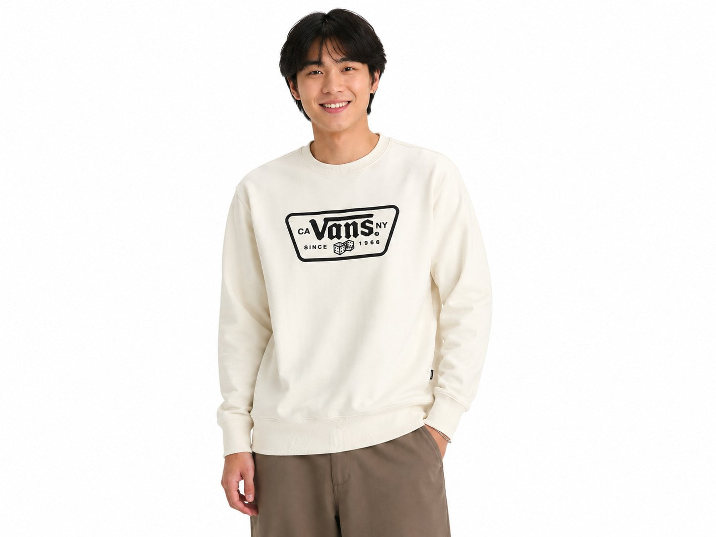 Vans Sweat homme Sweatshirts — white