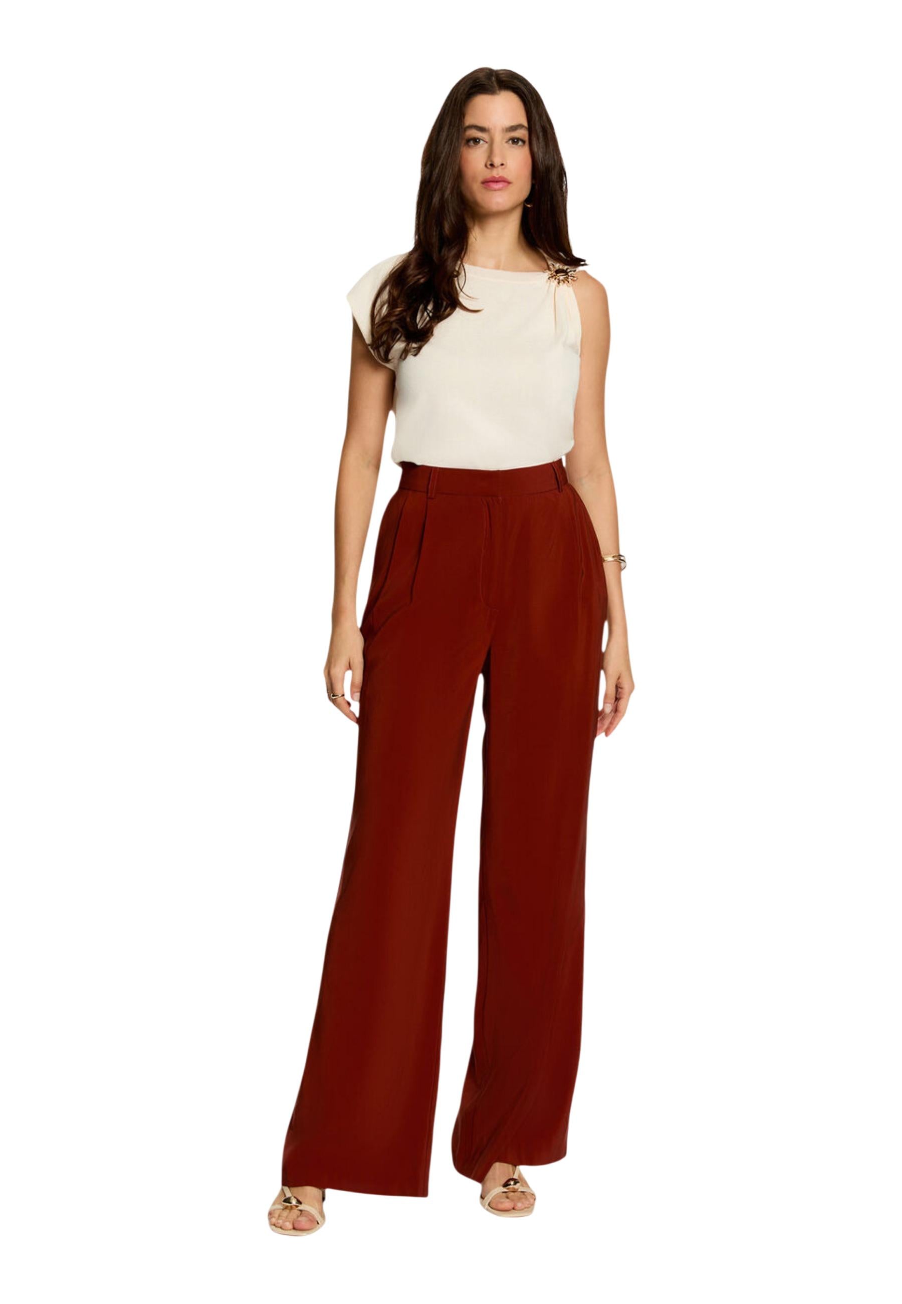 Morgan De Toi Pull femme — beige