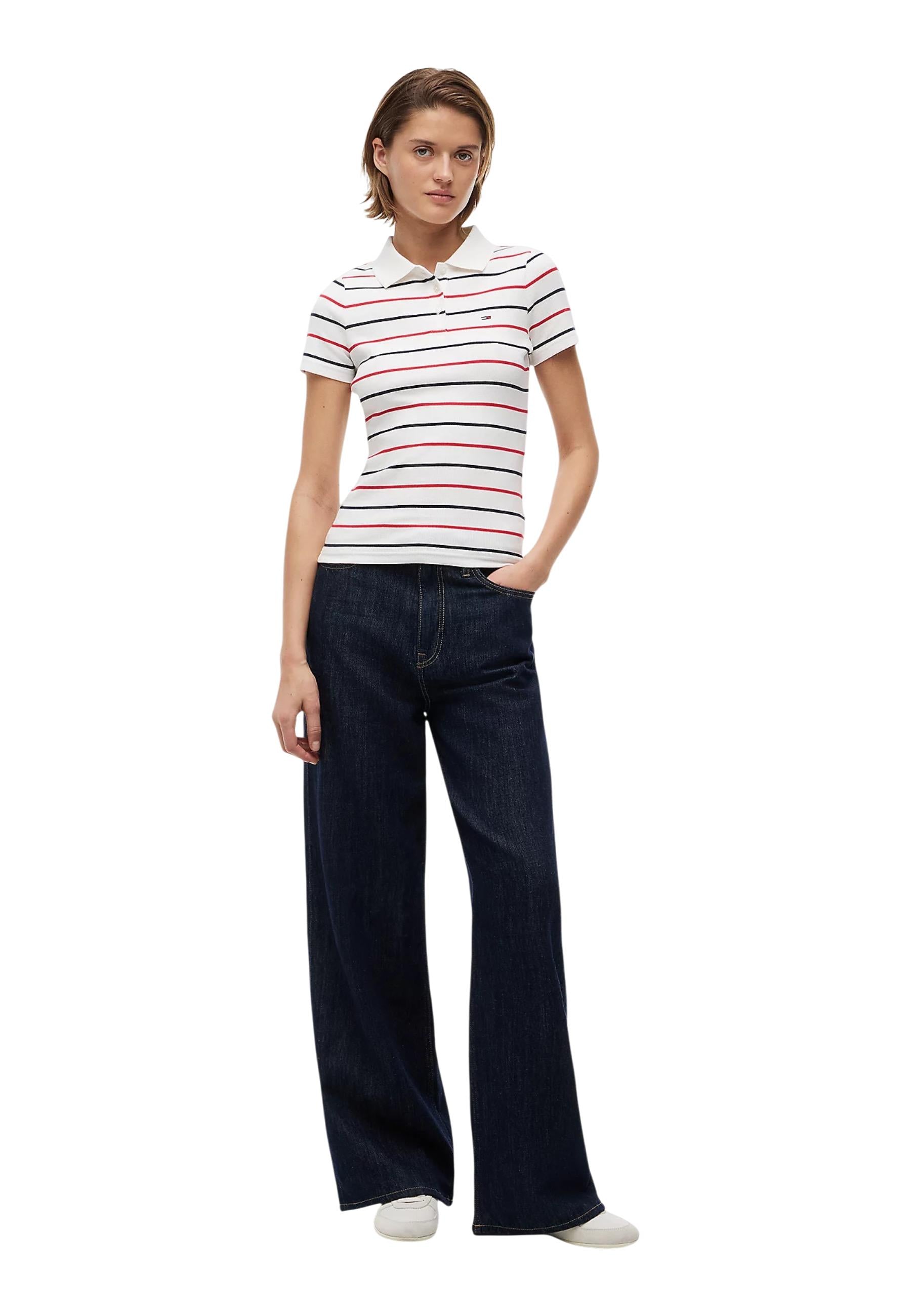 Tommy Hilfiger Jeans Polo femme — white