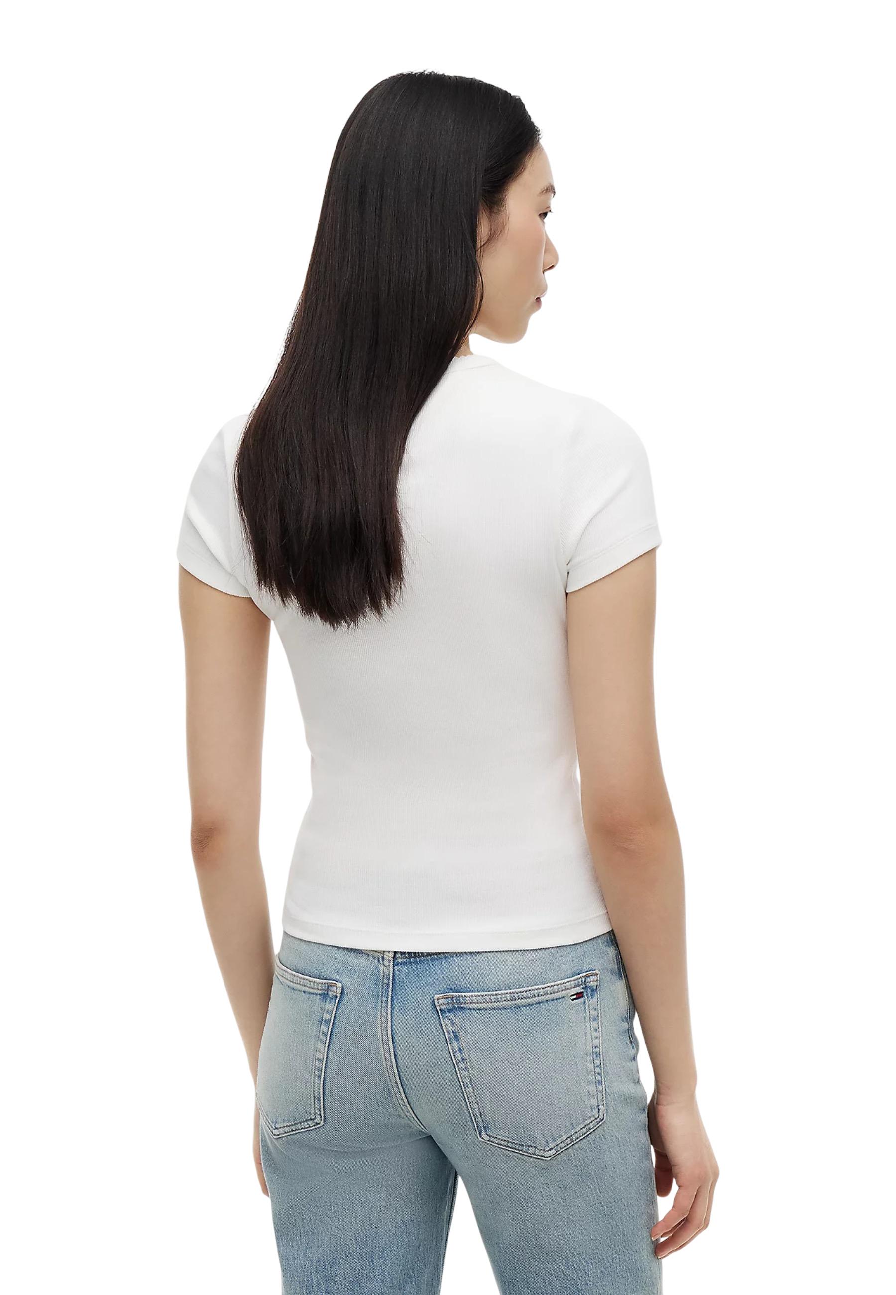 Tommy Hilfiger Jeans T-shirt femme — white