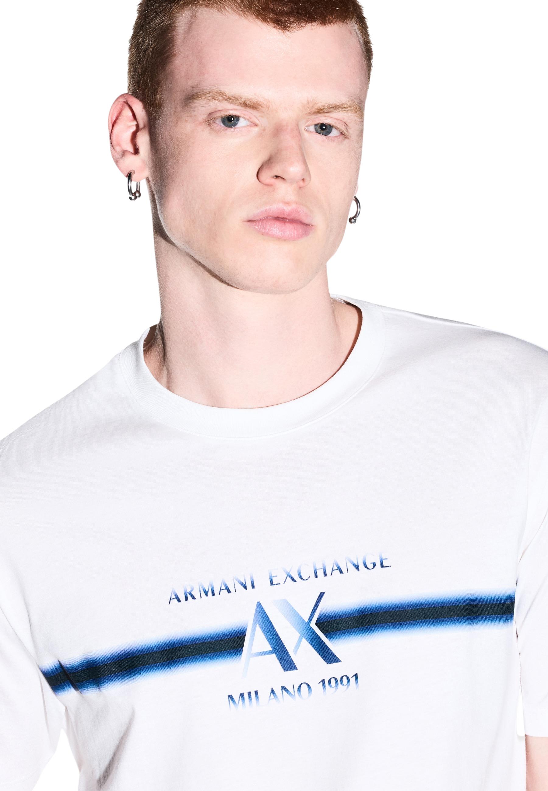 Armani Exchange T-shirt homme — white