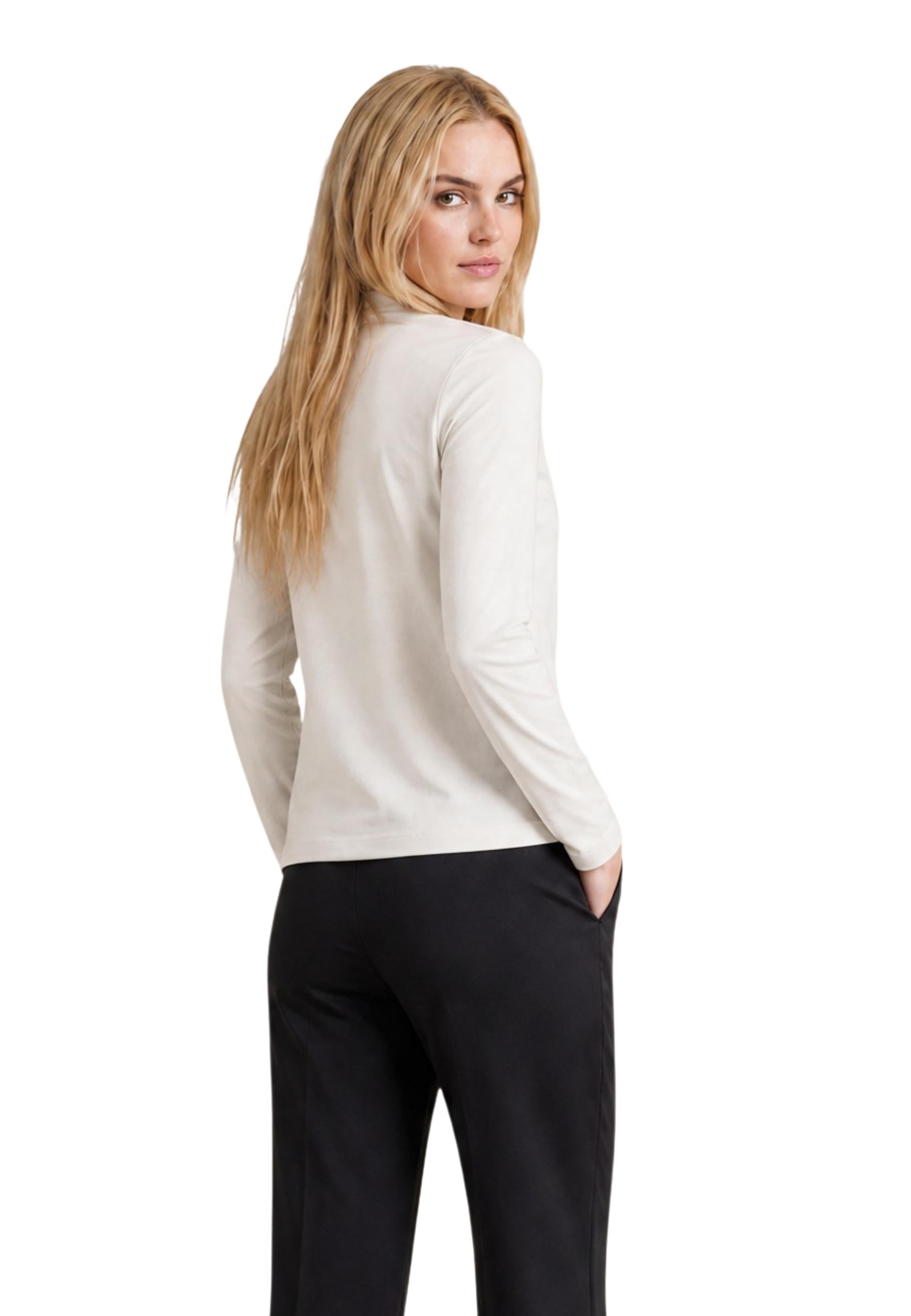 Armani Exchange T-shirt femme — beige
