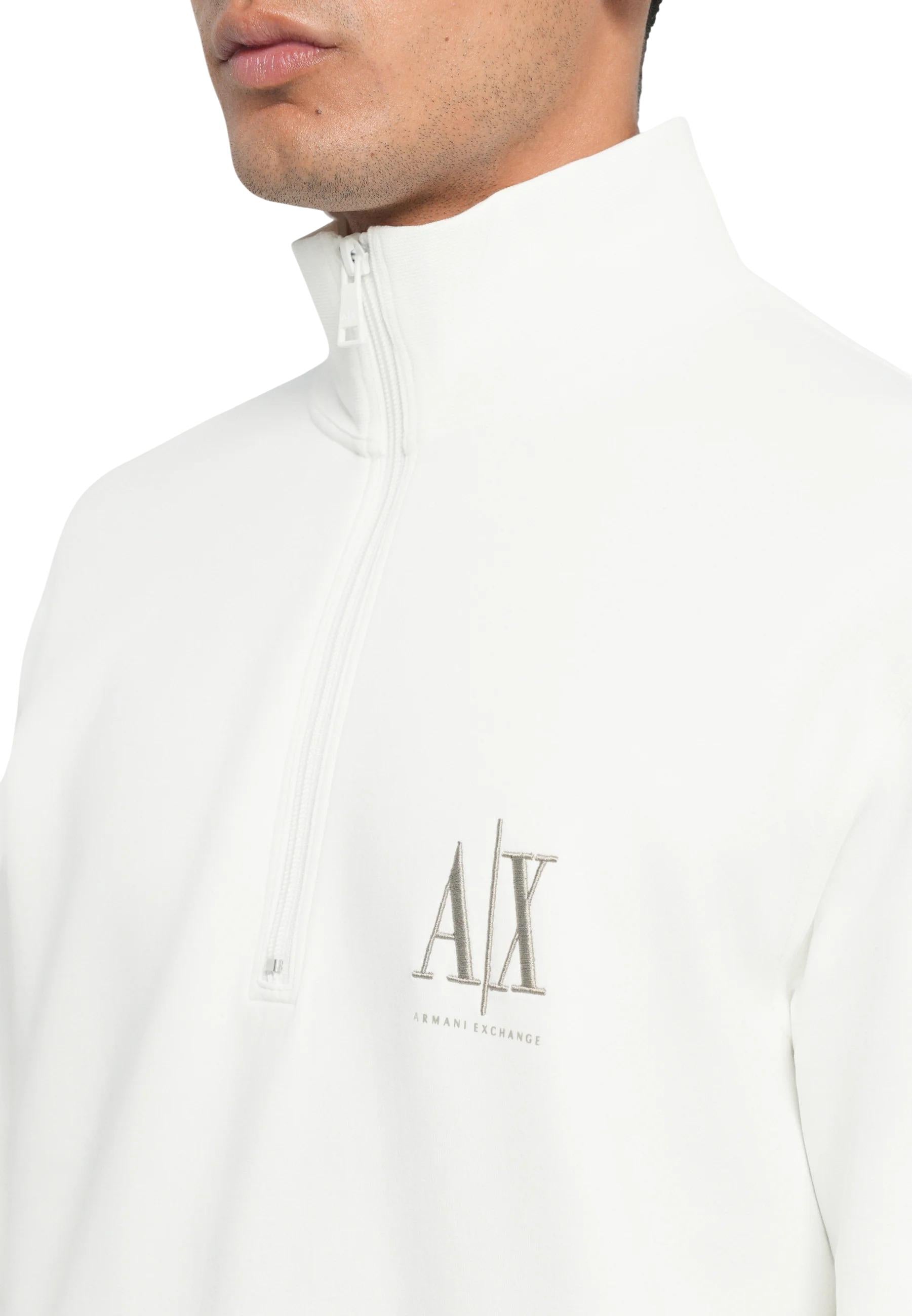 Armani Exchange Sweat homme Sweatshirts — white