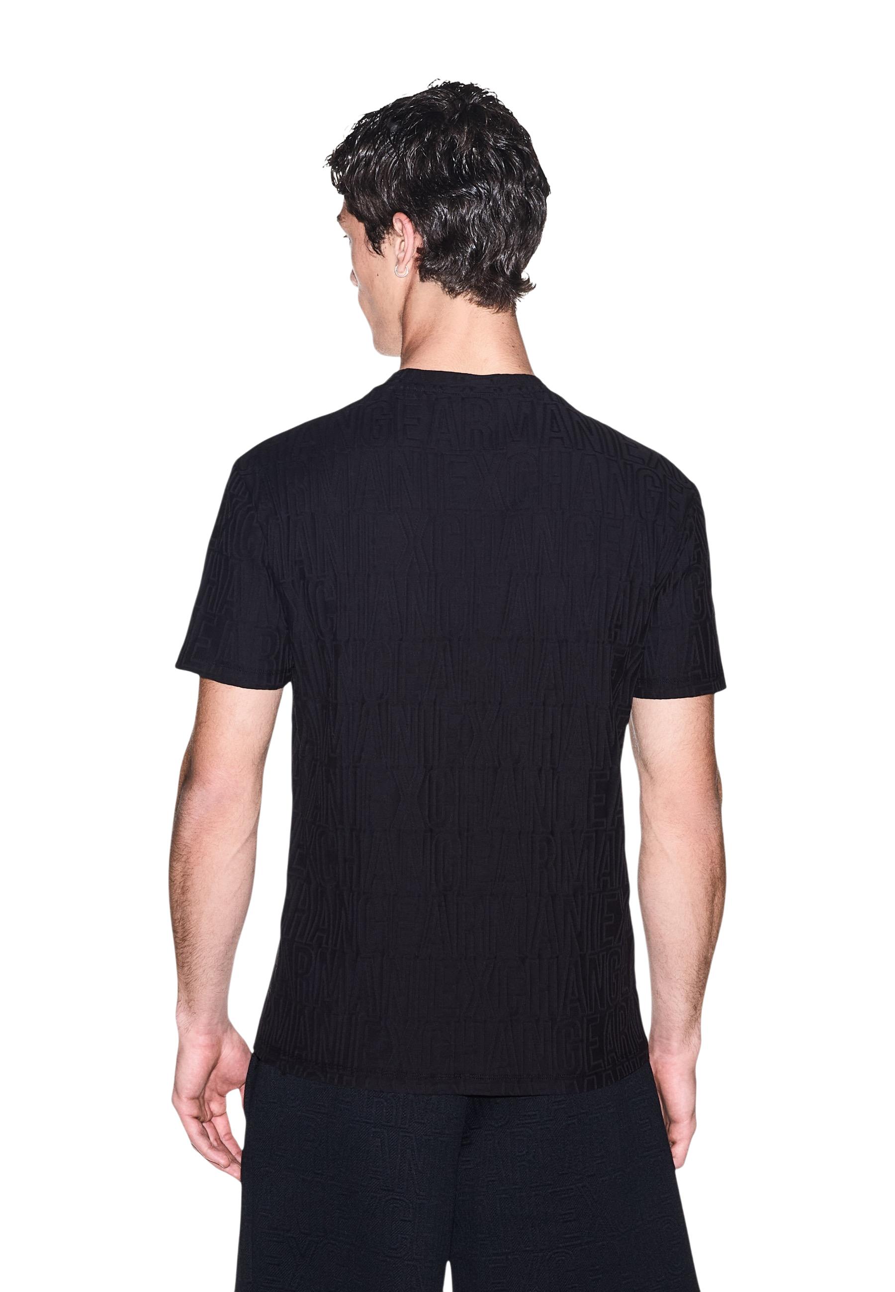 Armani Exchange T-shirt homme — black