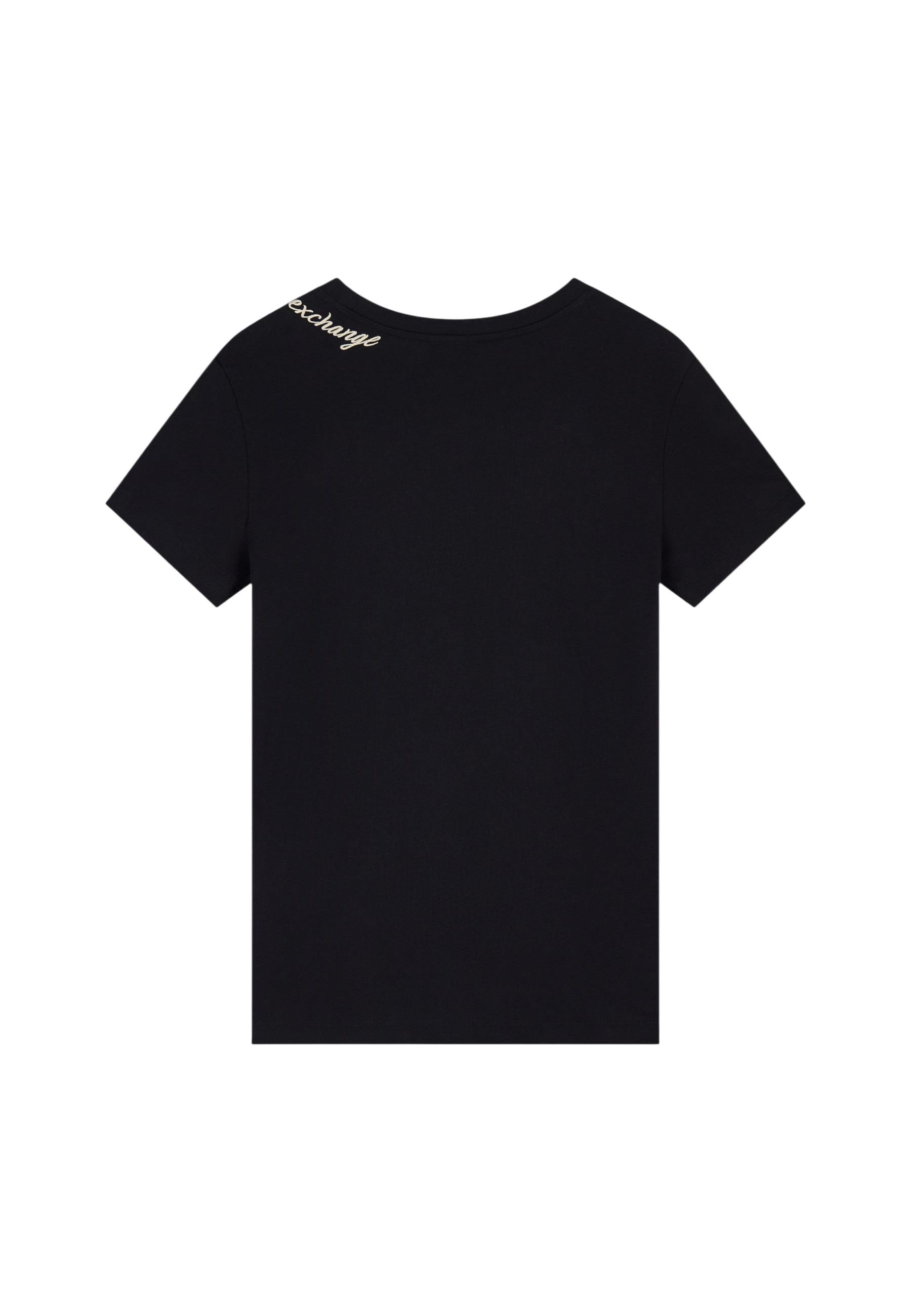 Armani Exchange T-shirt femme — black