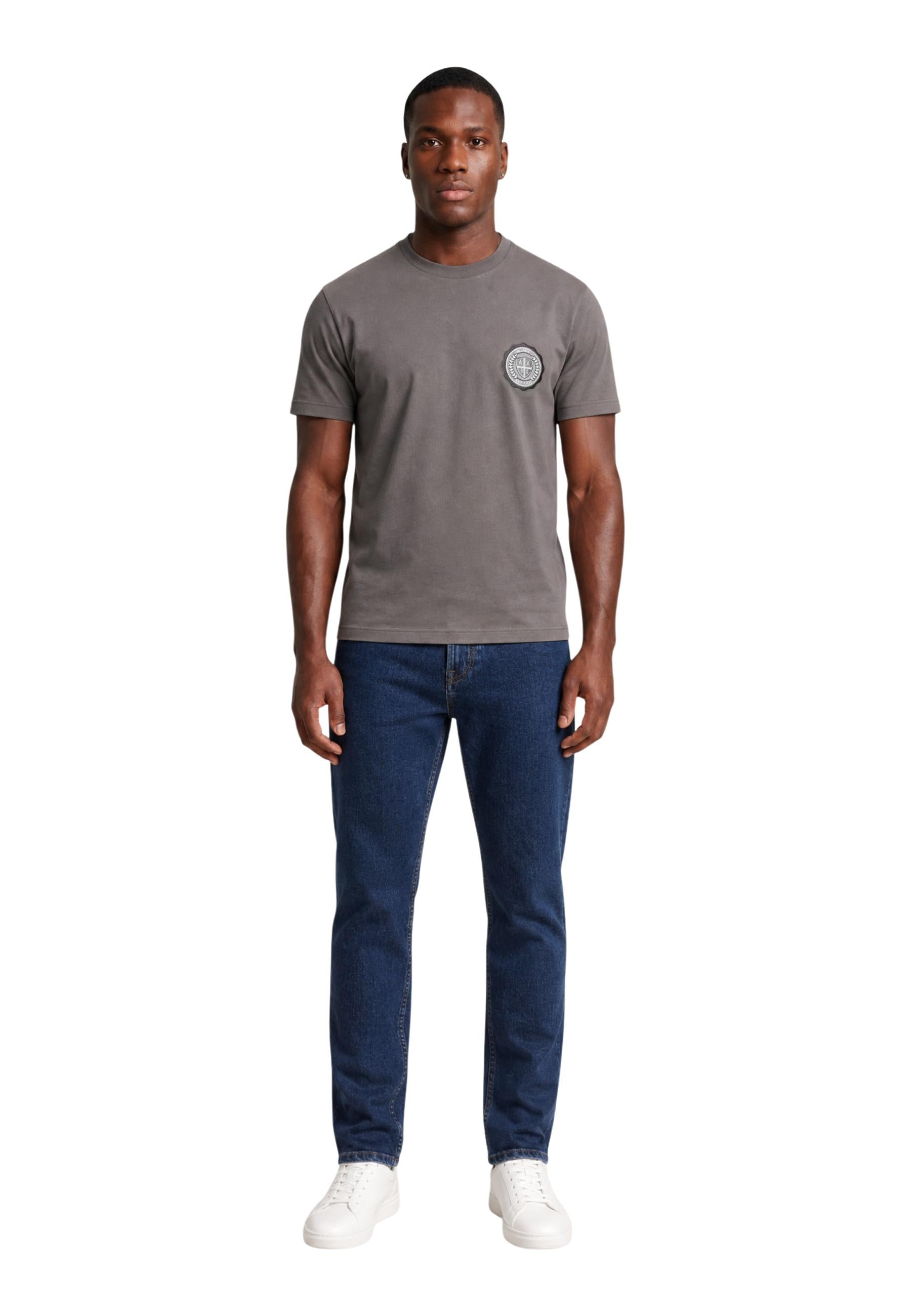 Armani Exchange T-shirt homme — brown