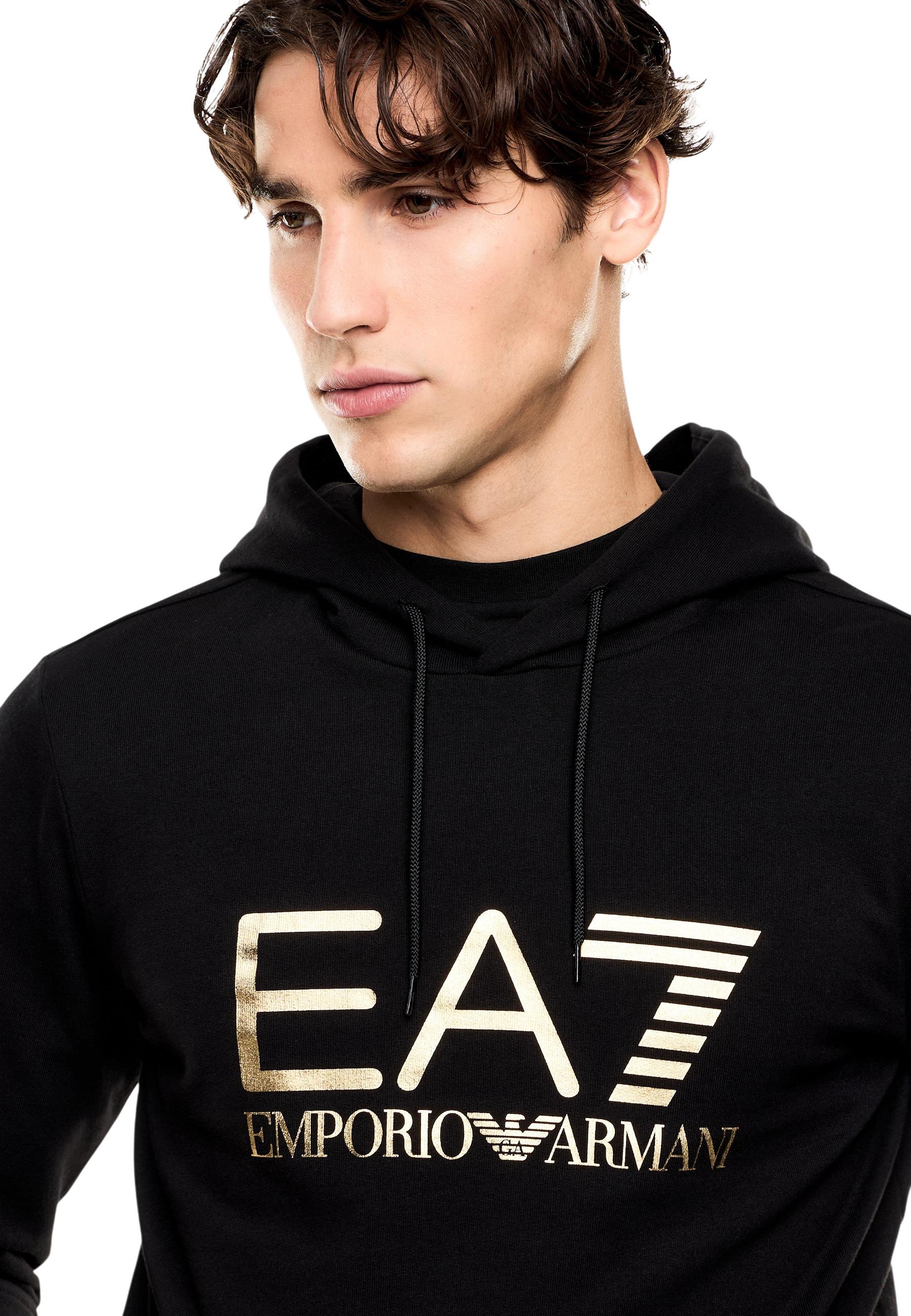 Ea7 Sweat homme Sweatshirts — black