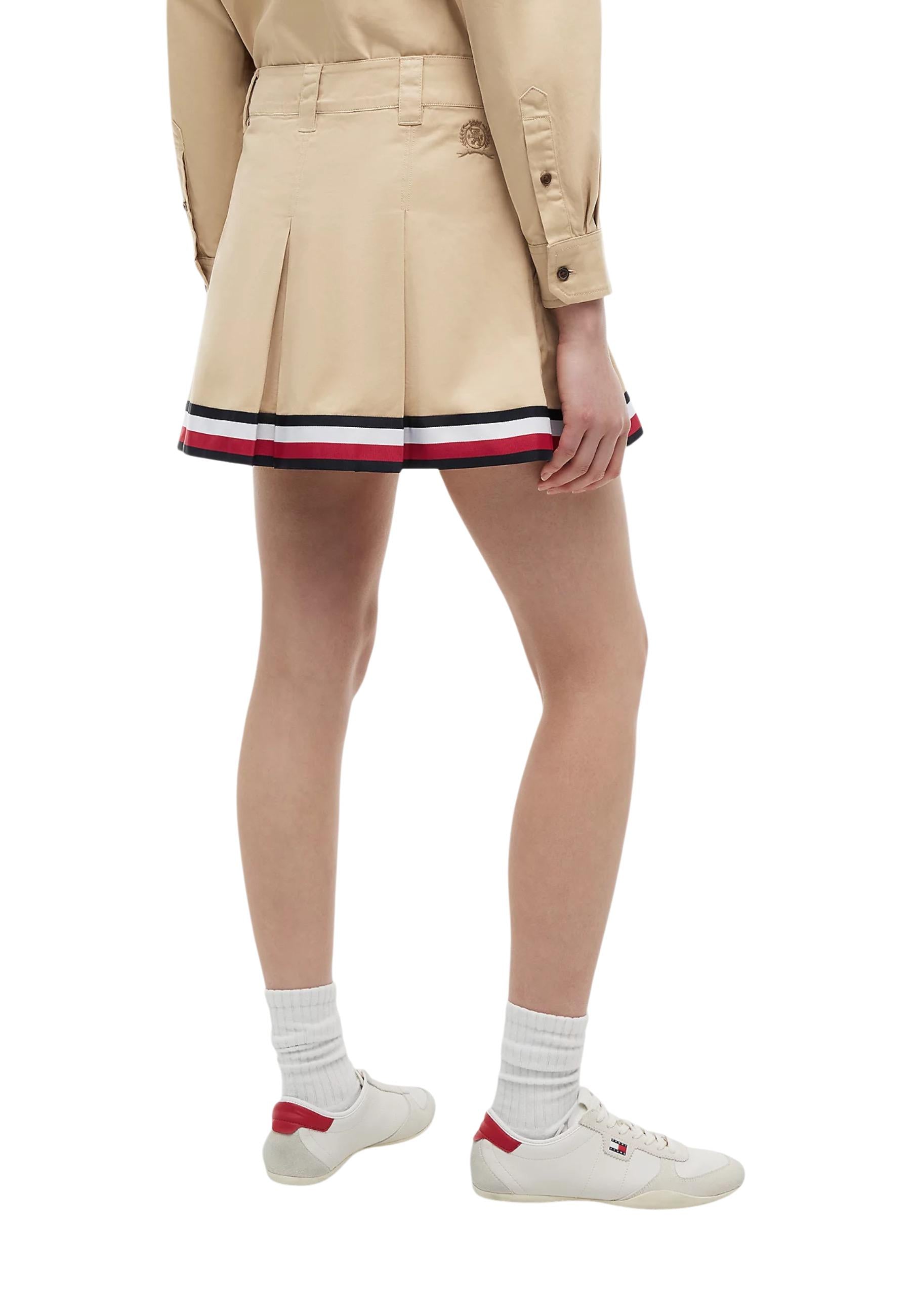 Tommy Hilfiger Jeans Jean femme Jupes — beige