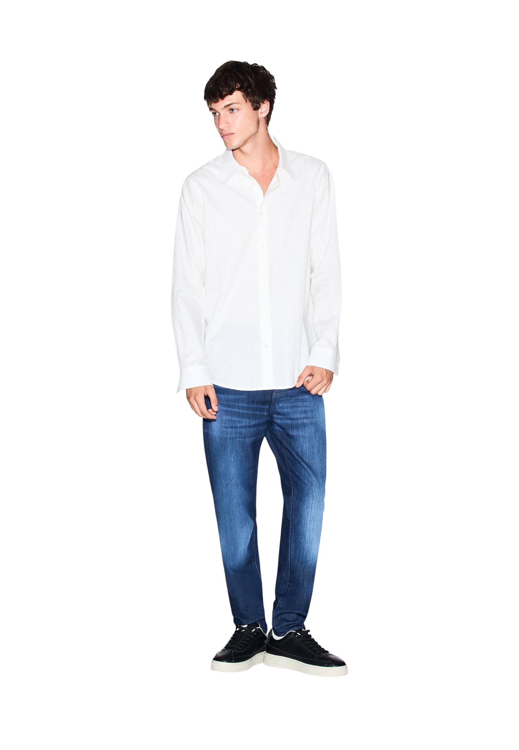 Armani Exchange Chemise homme Chemises — white