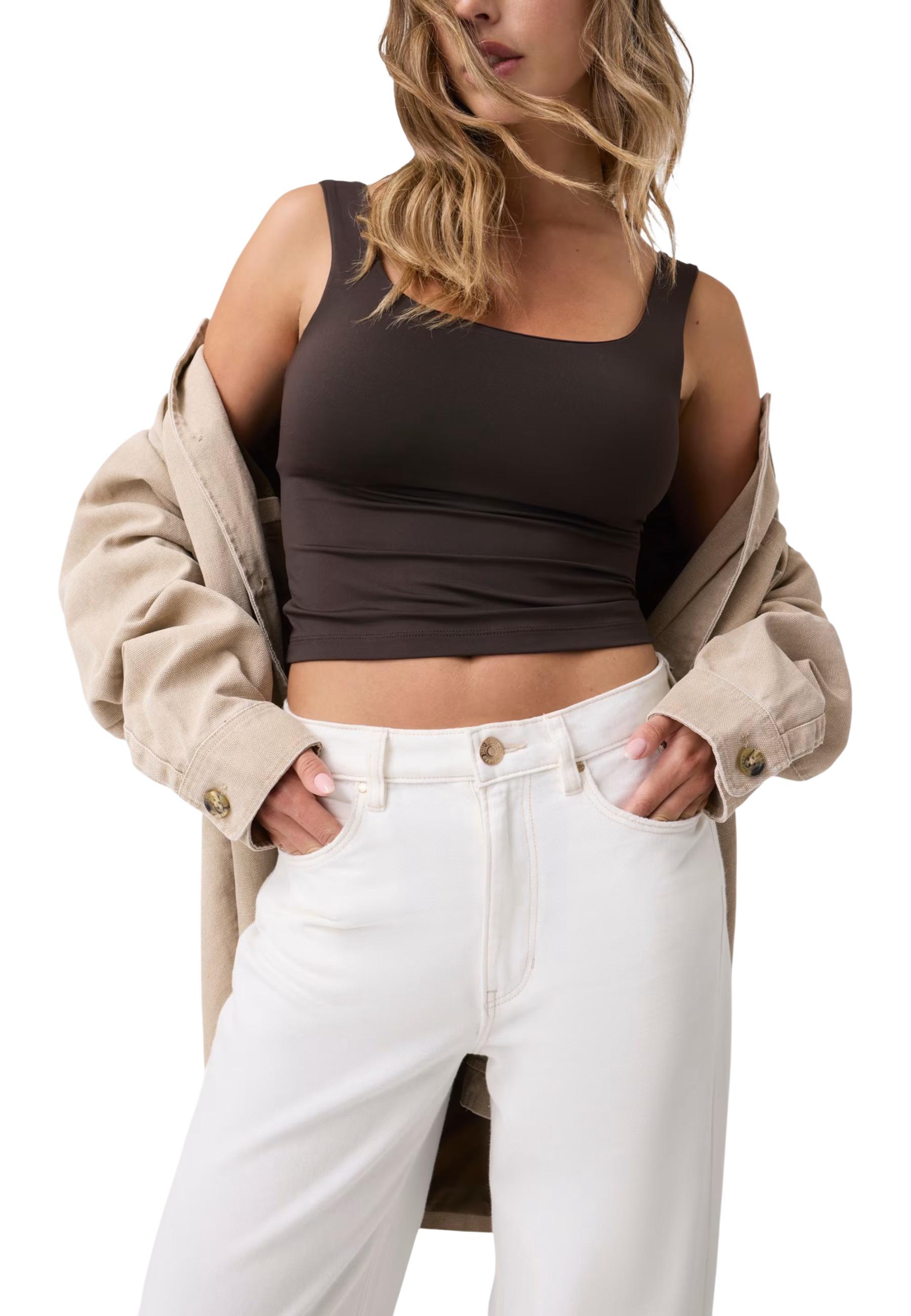 Guess Pantalon femme Pantalons — white