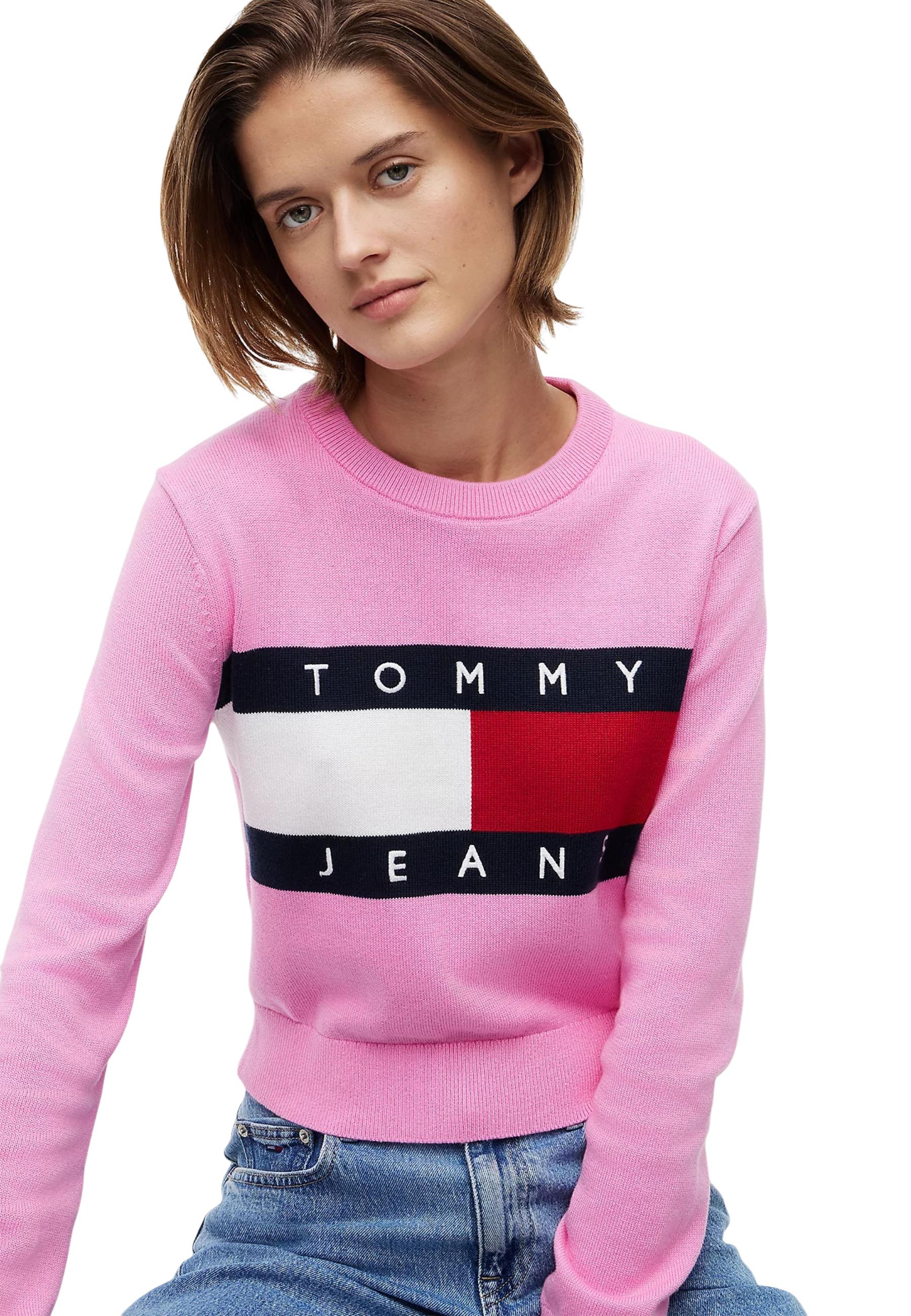 Tommy Hilfiger Jeans Pull femme — pink