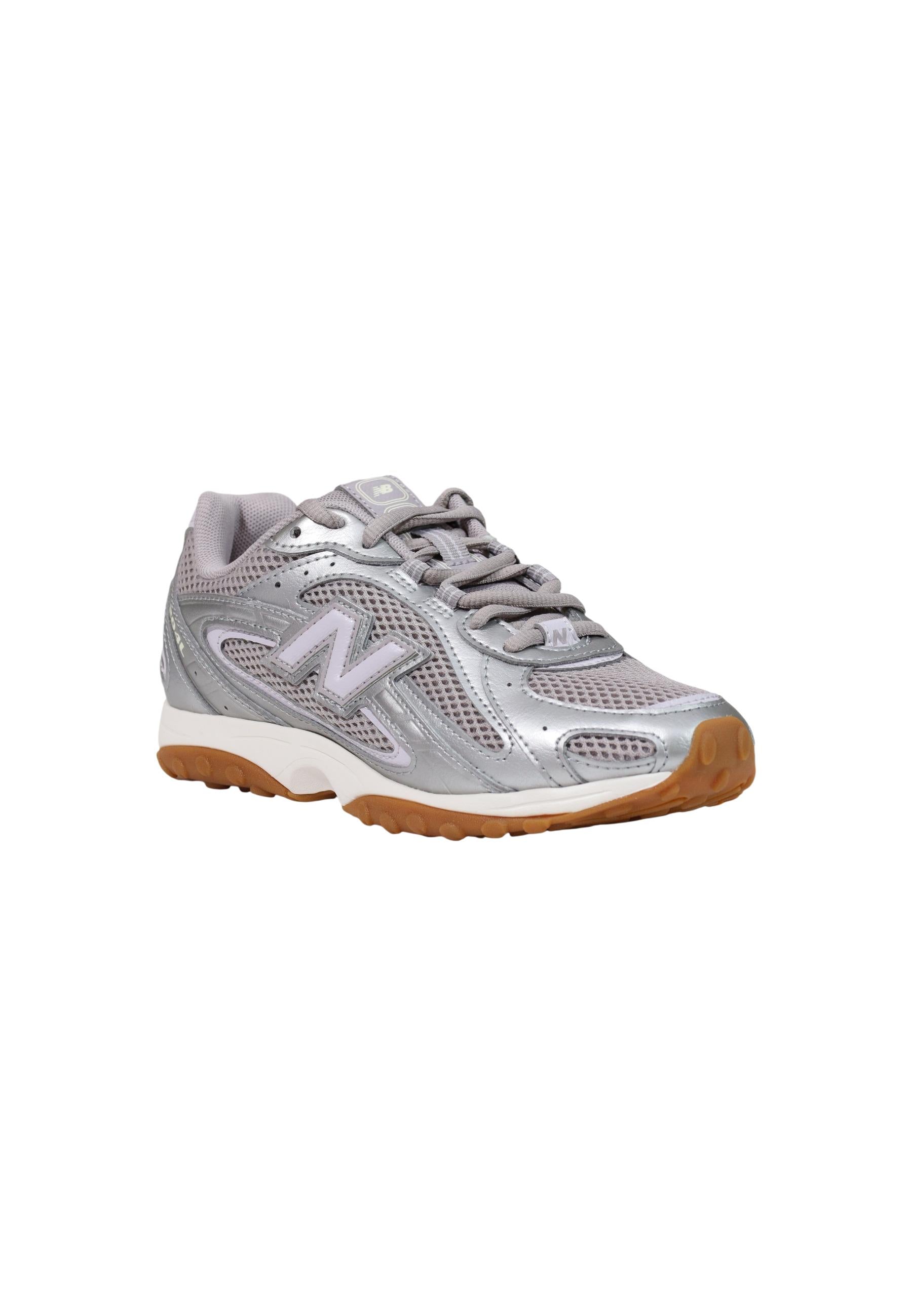 New Balance Baskets femme — silver