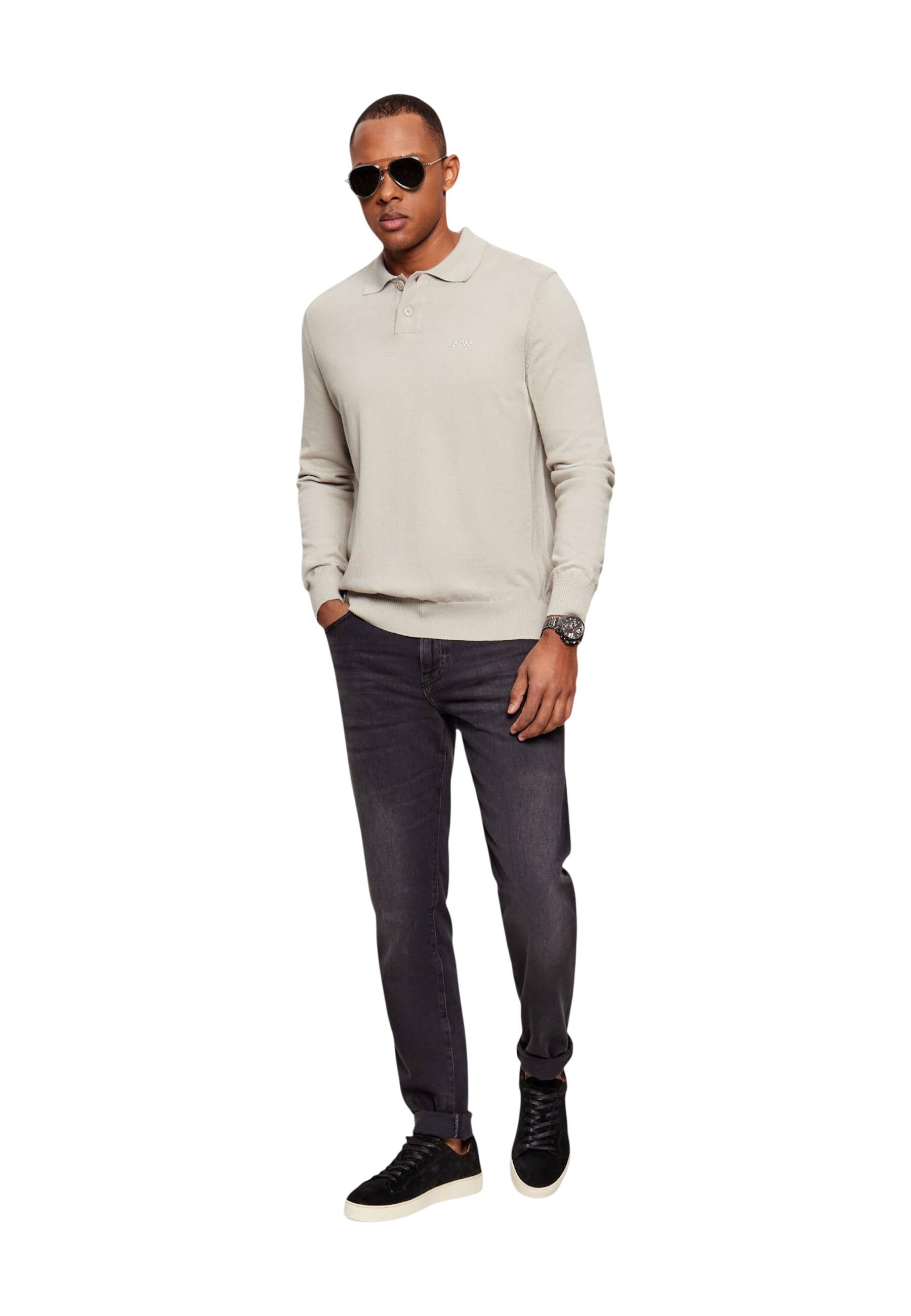 Boss Pull homme — beige