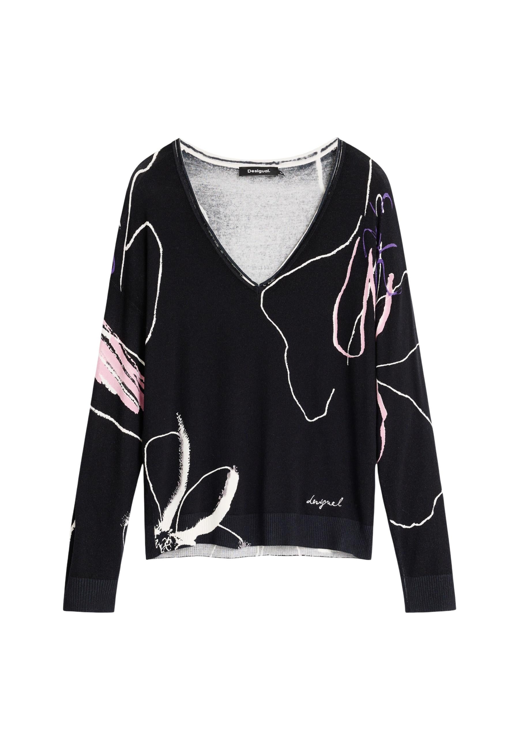 Desigual Pull femme — black