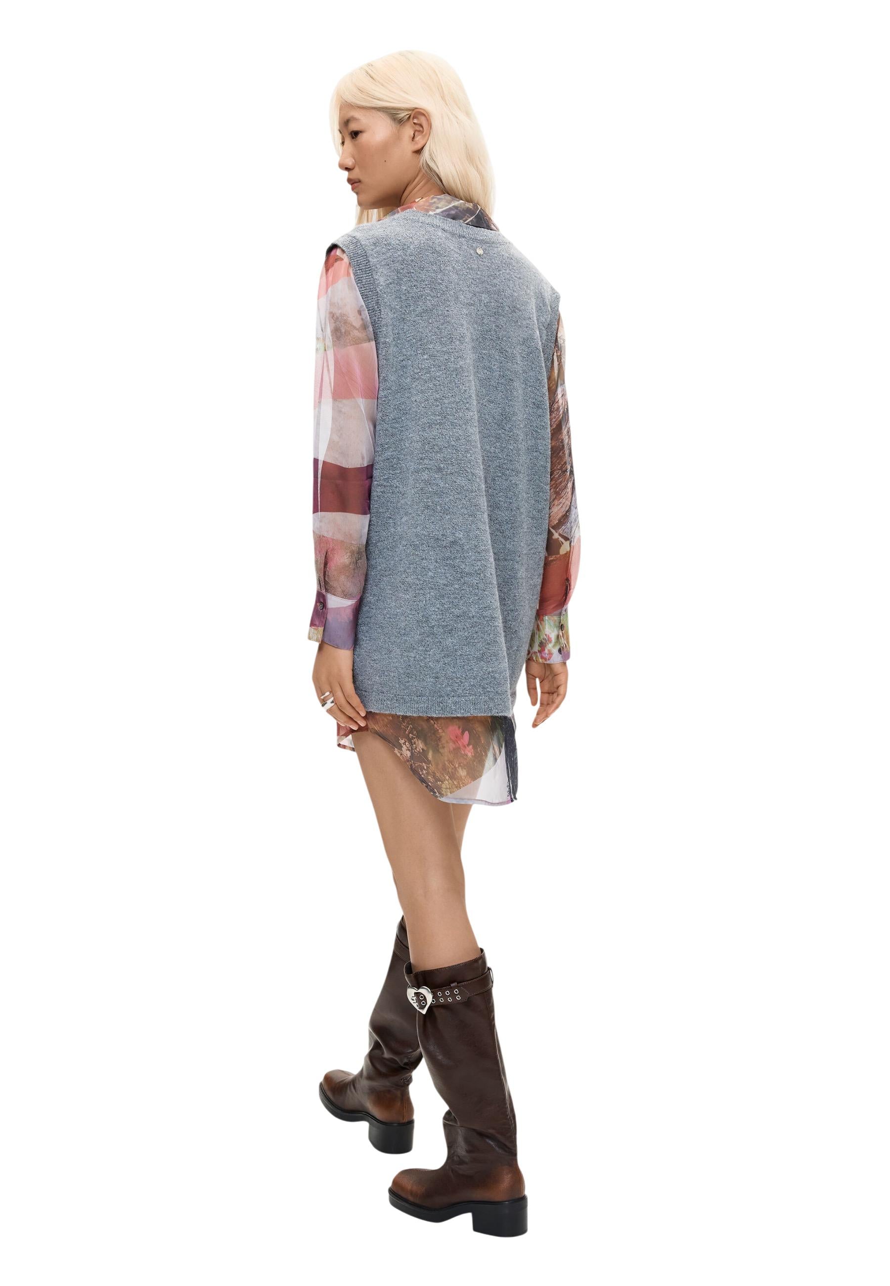 Desigual Robe femme Robes — grey