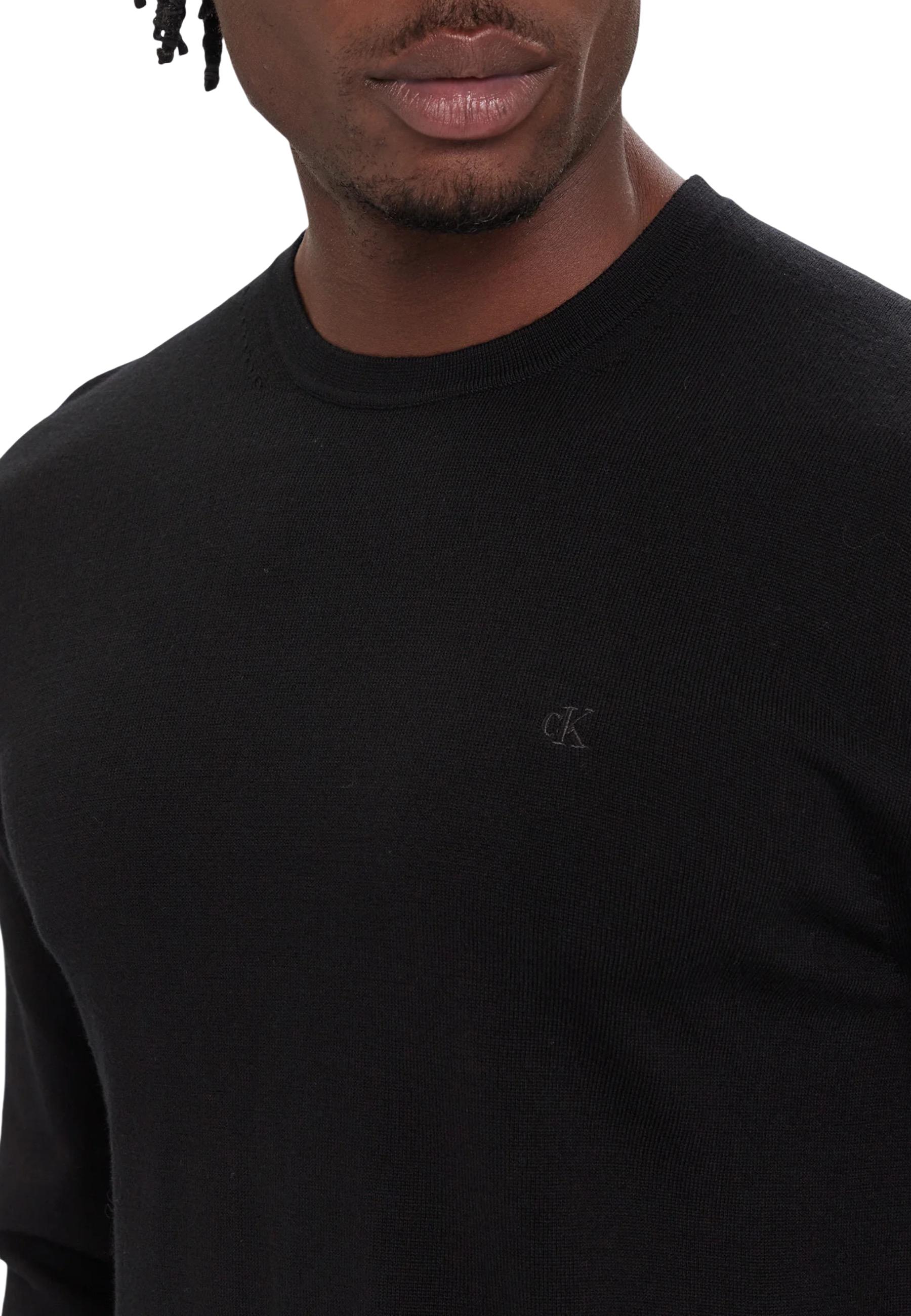 Calvin Klein Pull homme — black