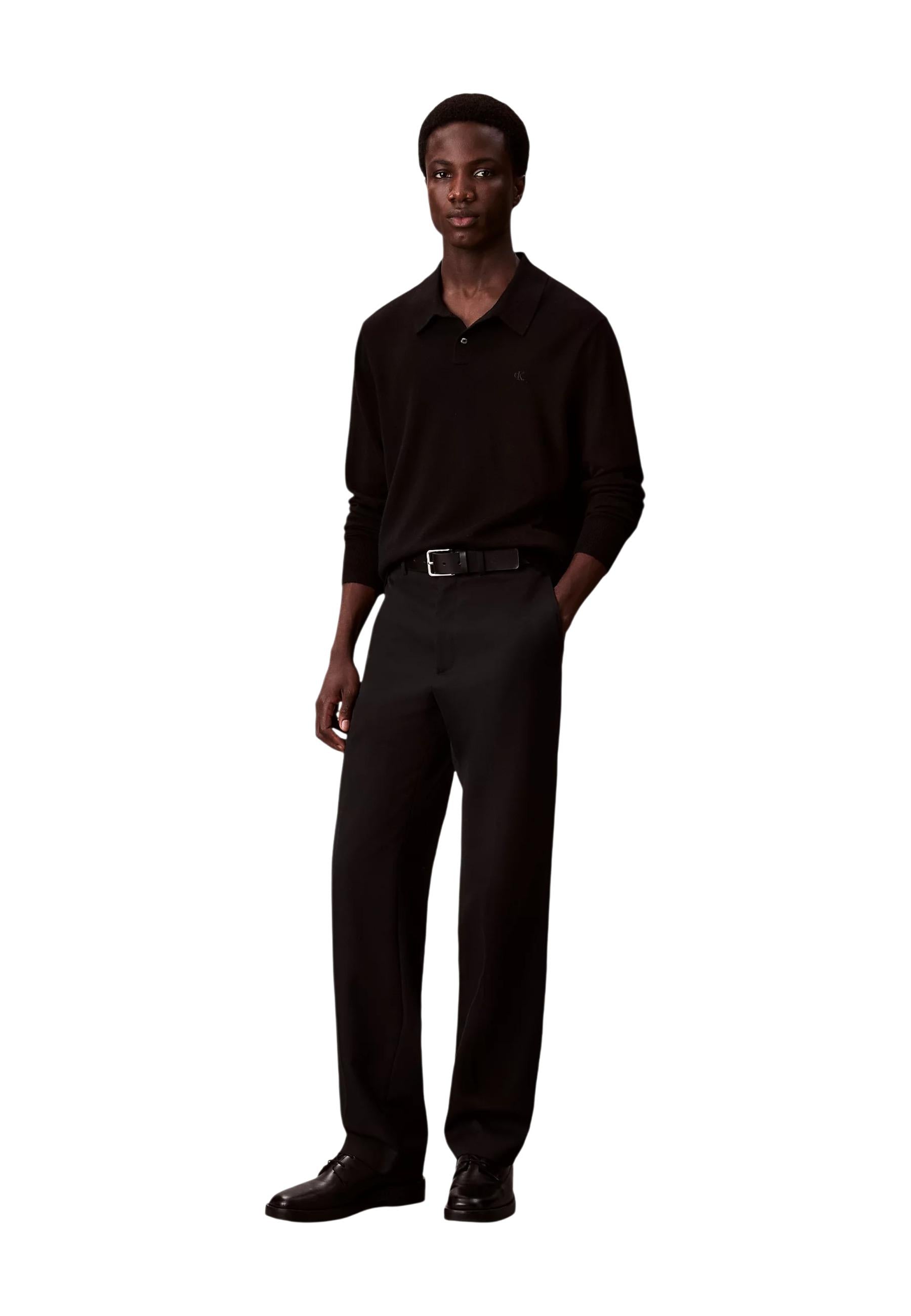 Calvin Klein Pull homme — black