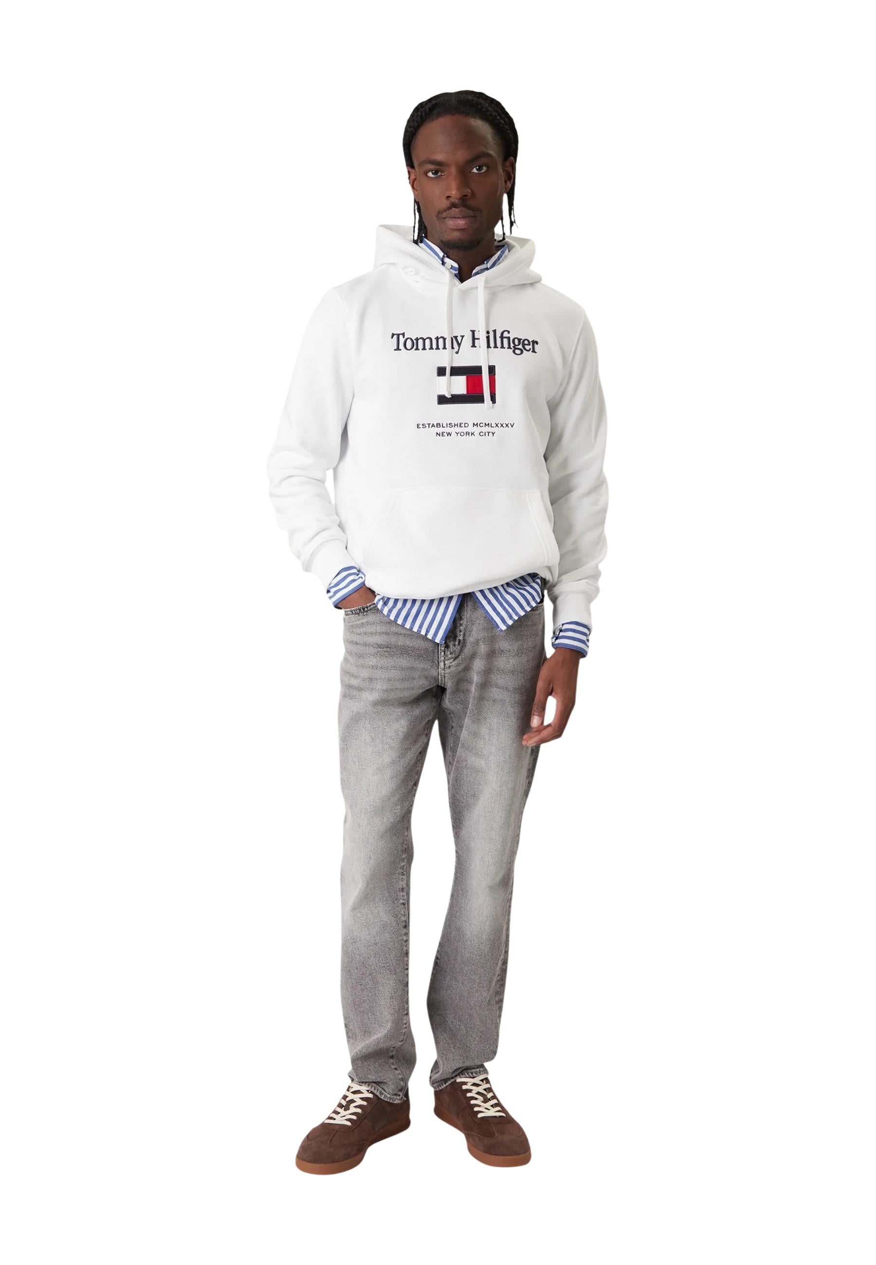 Tommy Hilfiger Sweat homme Sweatshirts — white