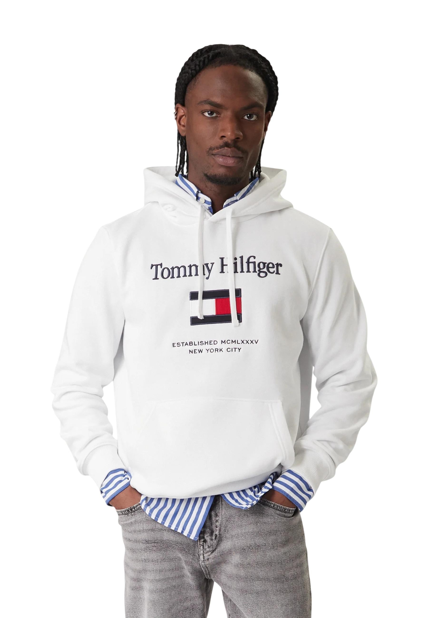 Tommy Hilfiger Sweat homme Sweatshirts — white