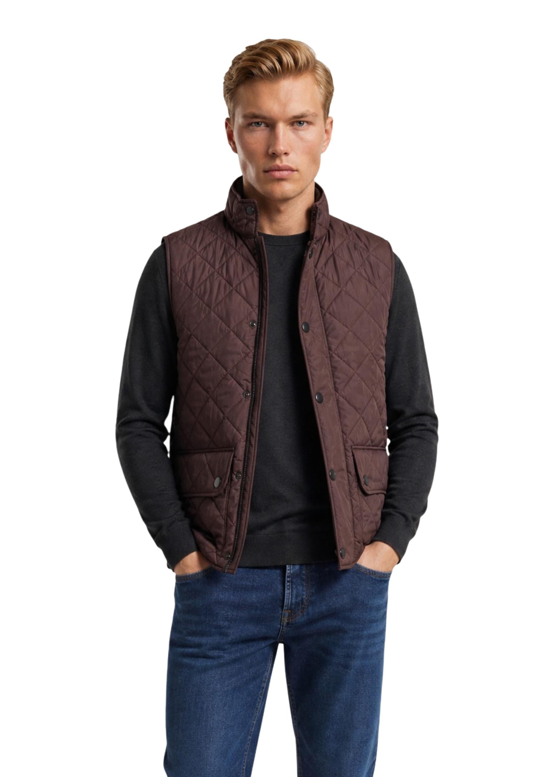 Barbour Vêtement homme Gilets — brown