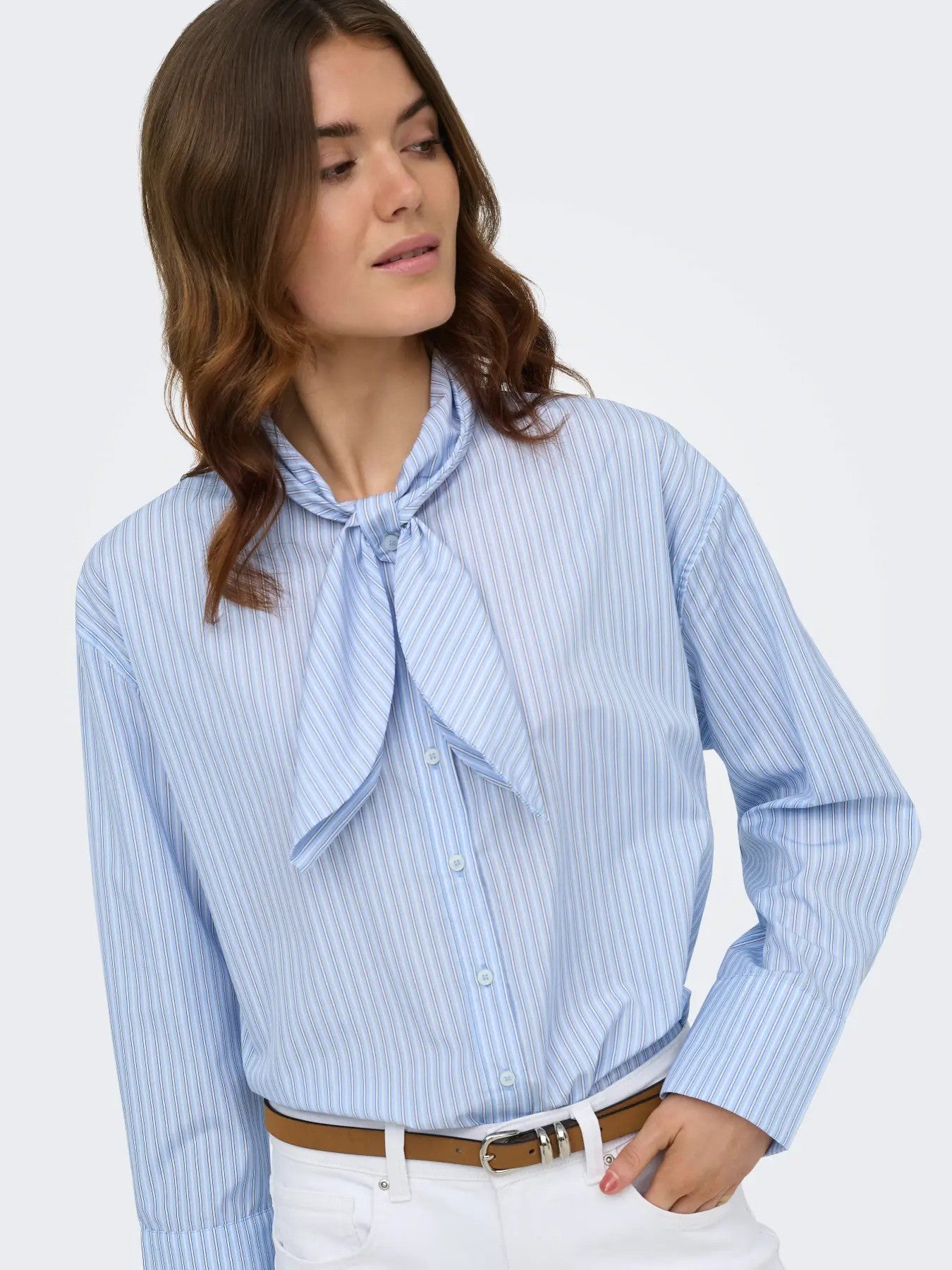 Only Chemise femme Chemises — light blue