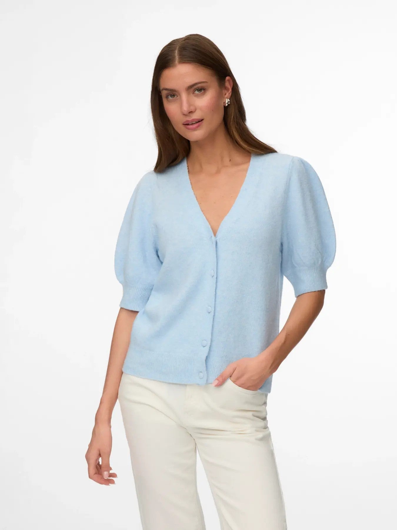 Vero Moda Vêtement femme Cardigans — light blue