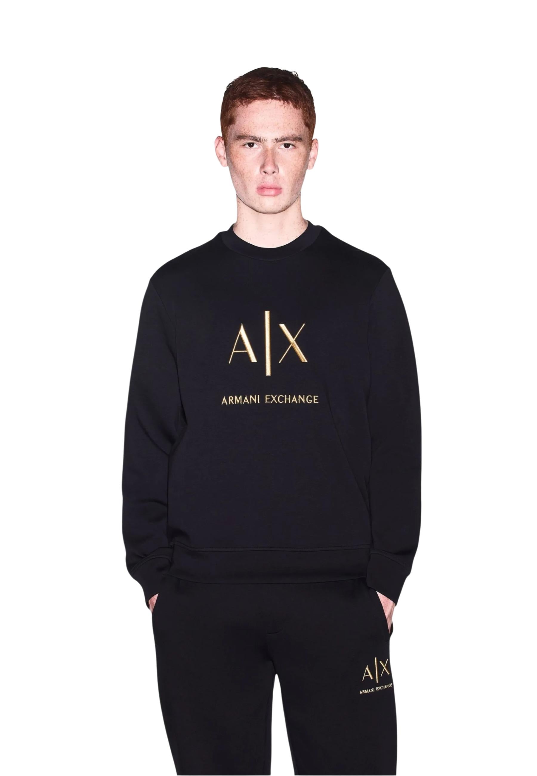 Armani Exchange Sweat homme Sweatshirts — black