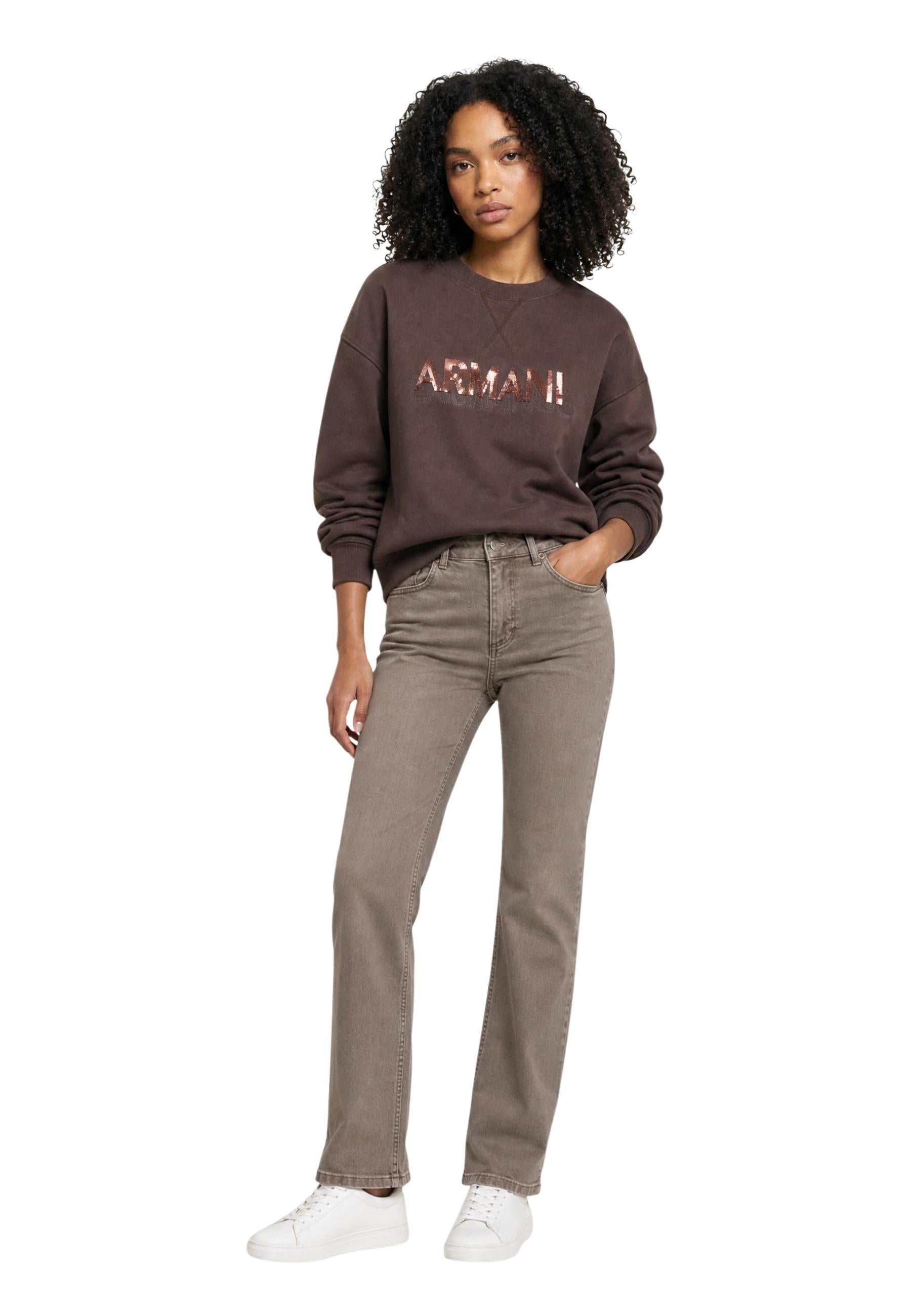 Armani Exchange Sweat femme Sweatshirts — brown
