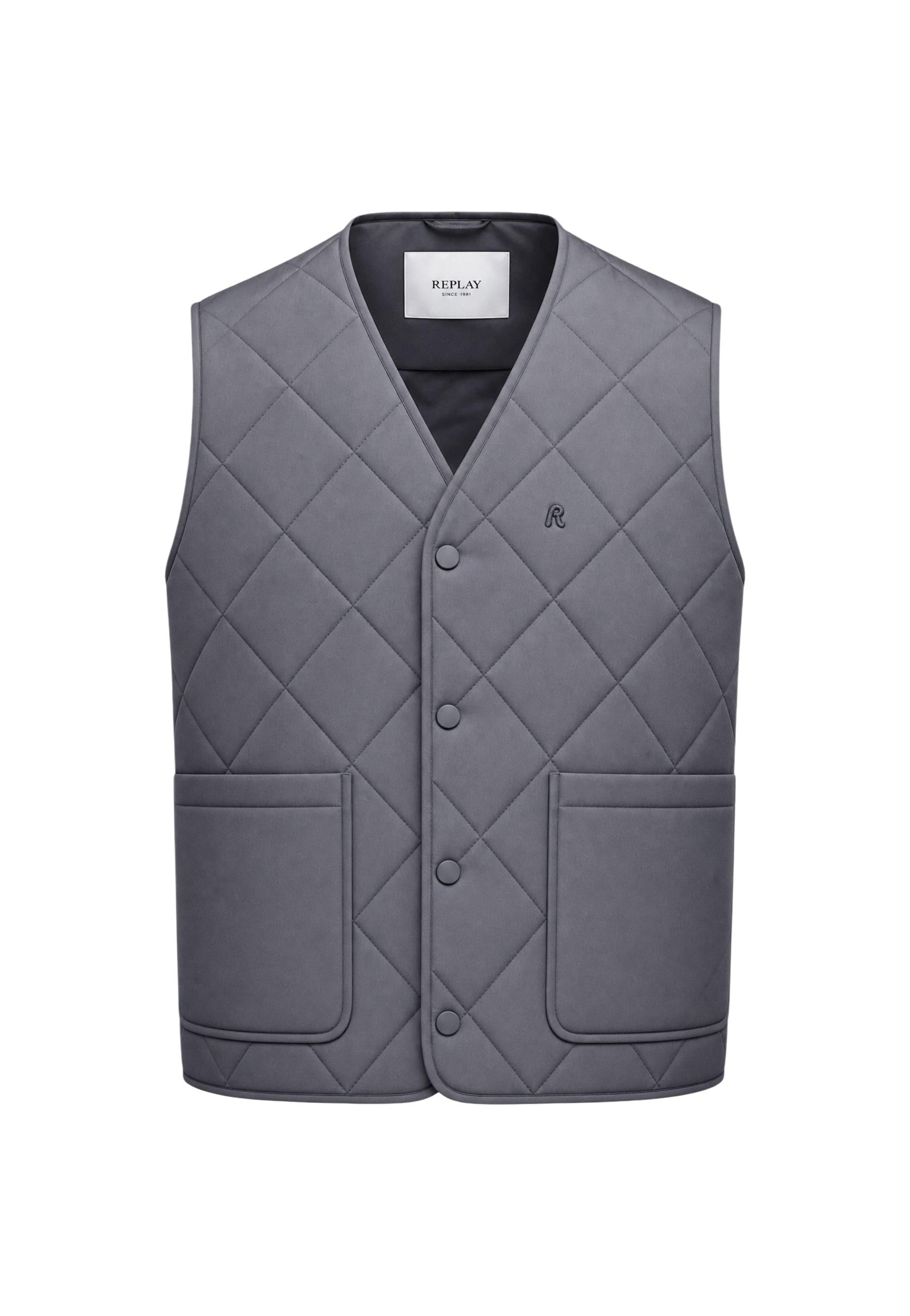 Replay Vêtement homme Gilets — grey