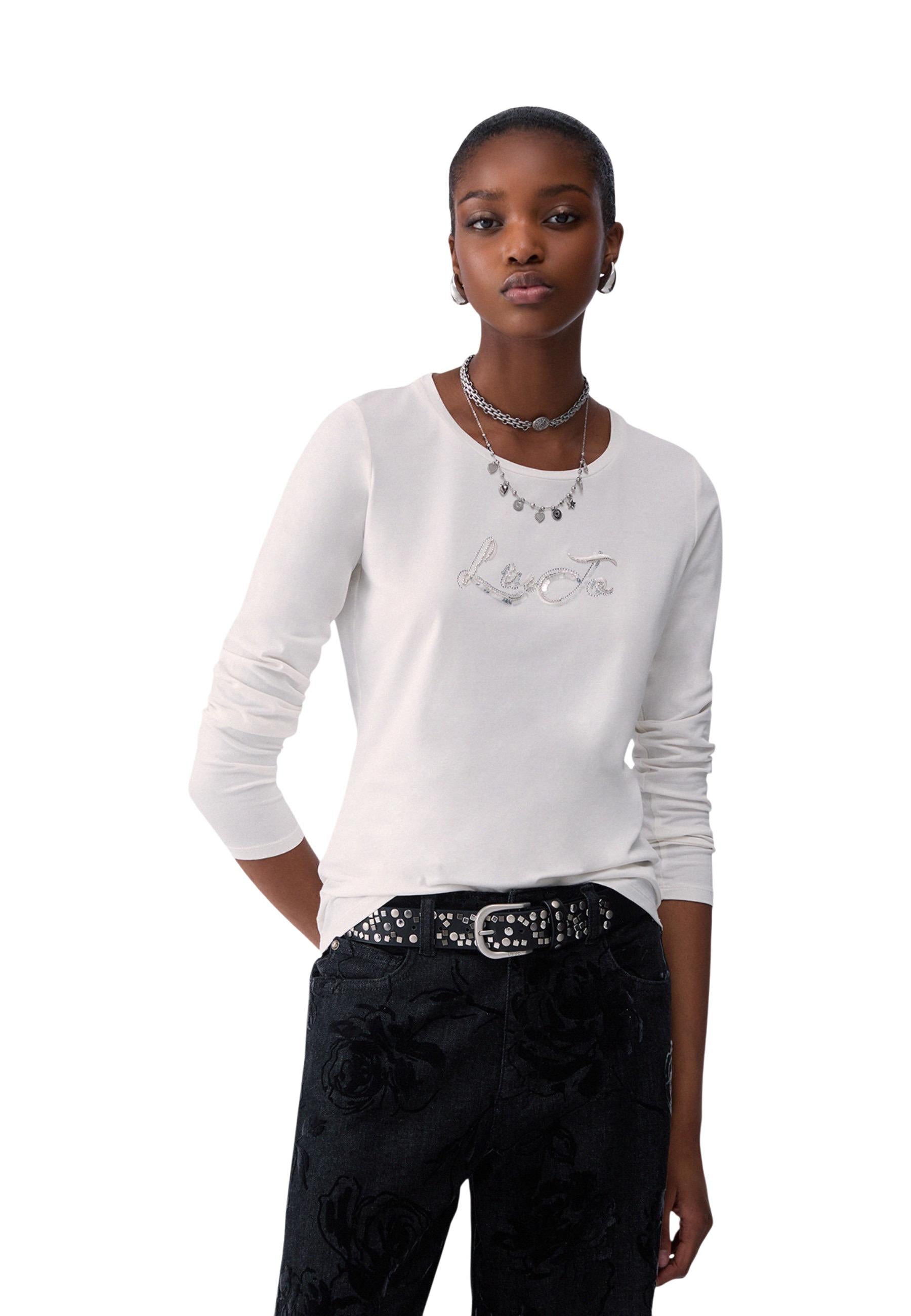 Liu Jo T-shirt femme — white