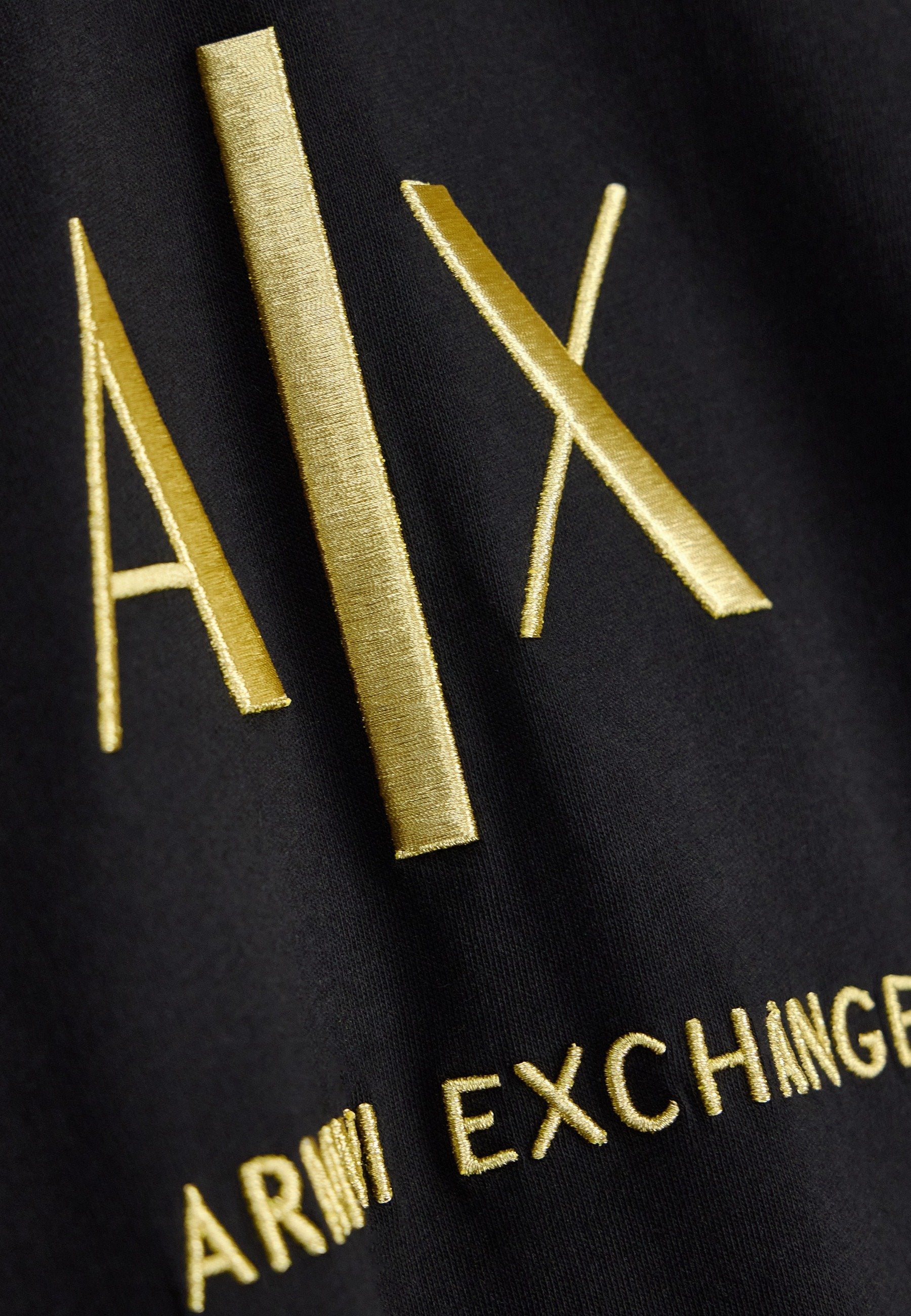 Armani Exchange T-shirt homme — black
