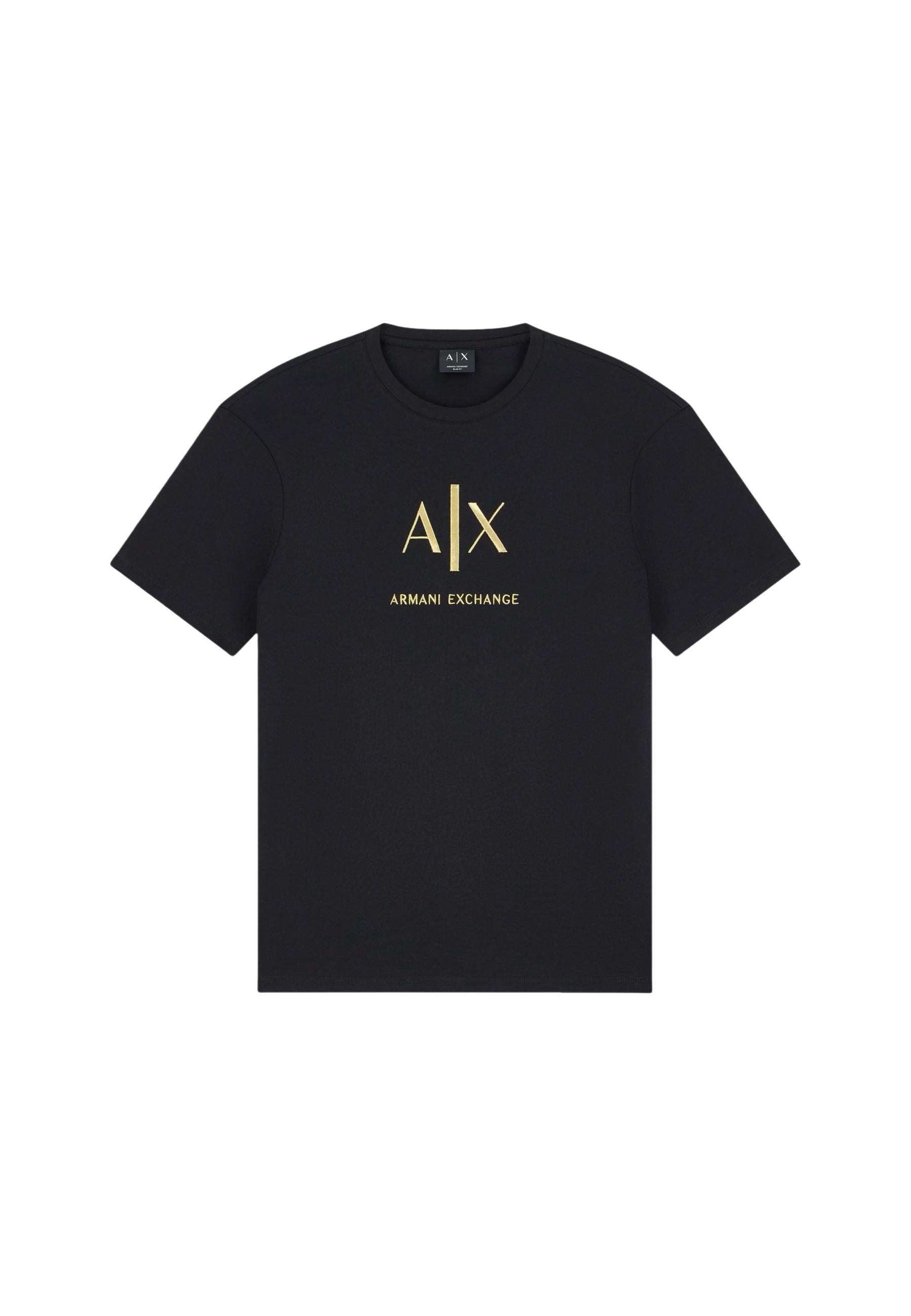 Armani Exchange T-shirt homme — black