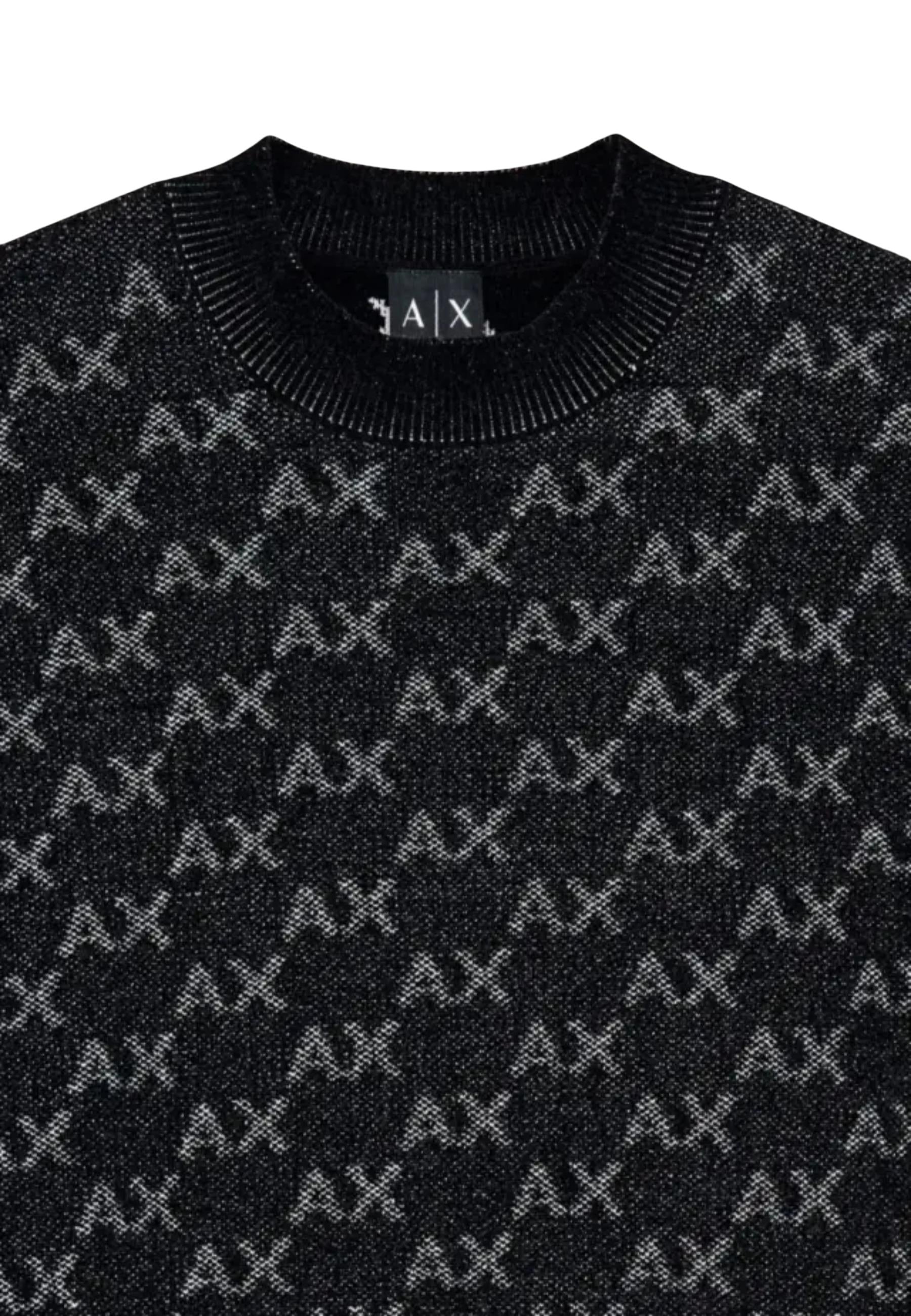Armani Exchange Pull homme — black