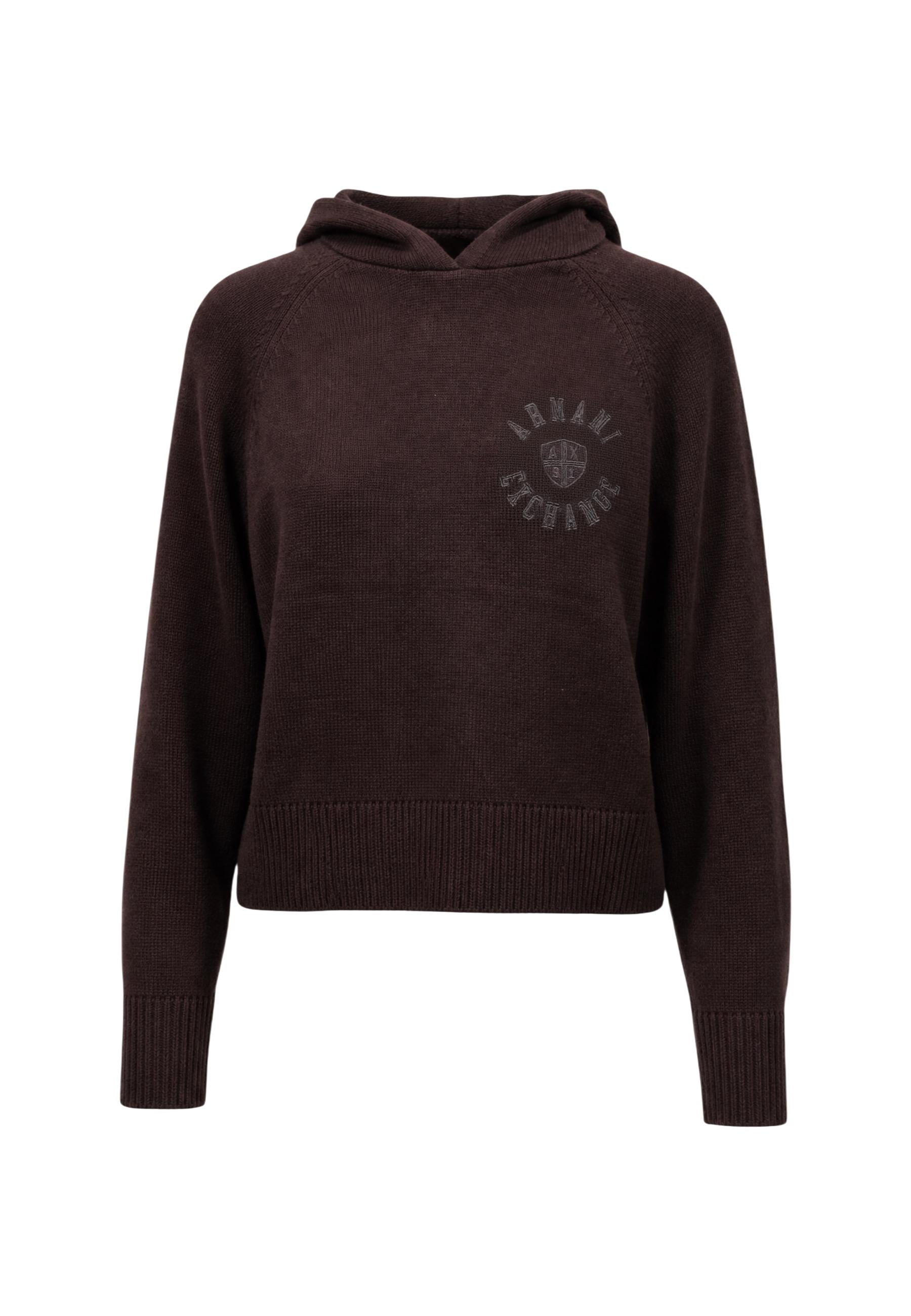 Armani Exchange Pull femme — brown