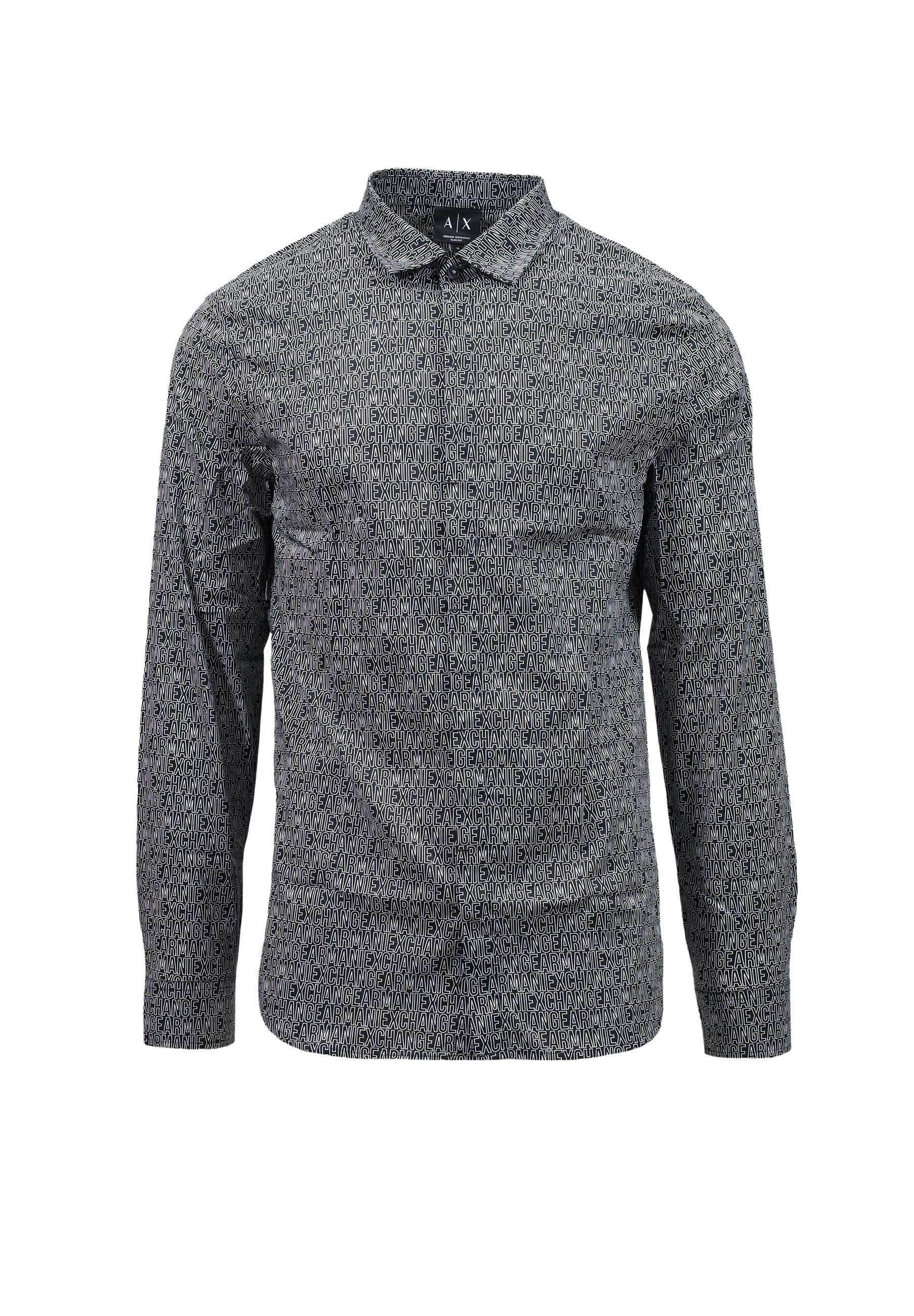 Armani Exchange Chemise homme Chemises — black
