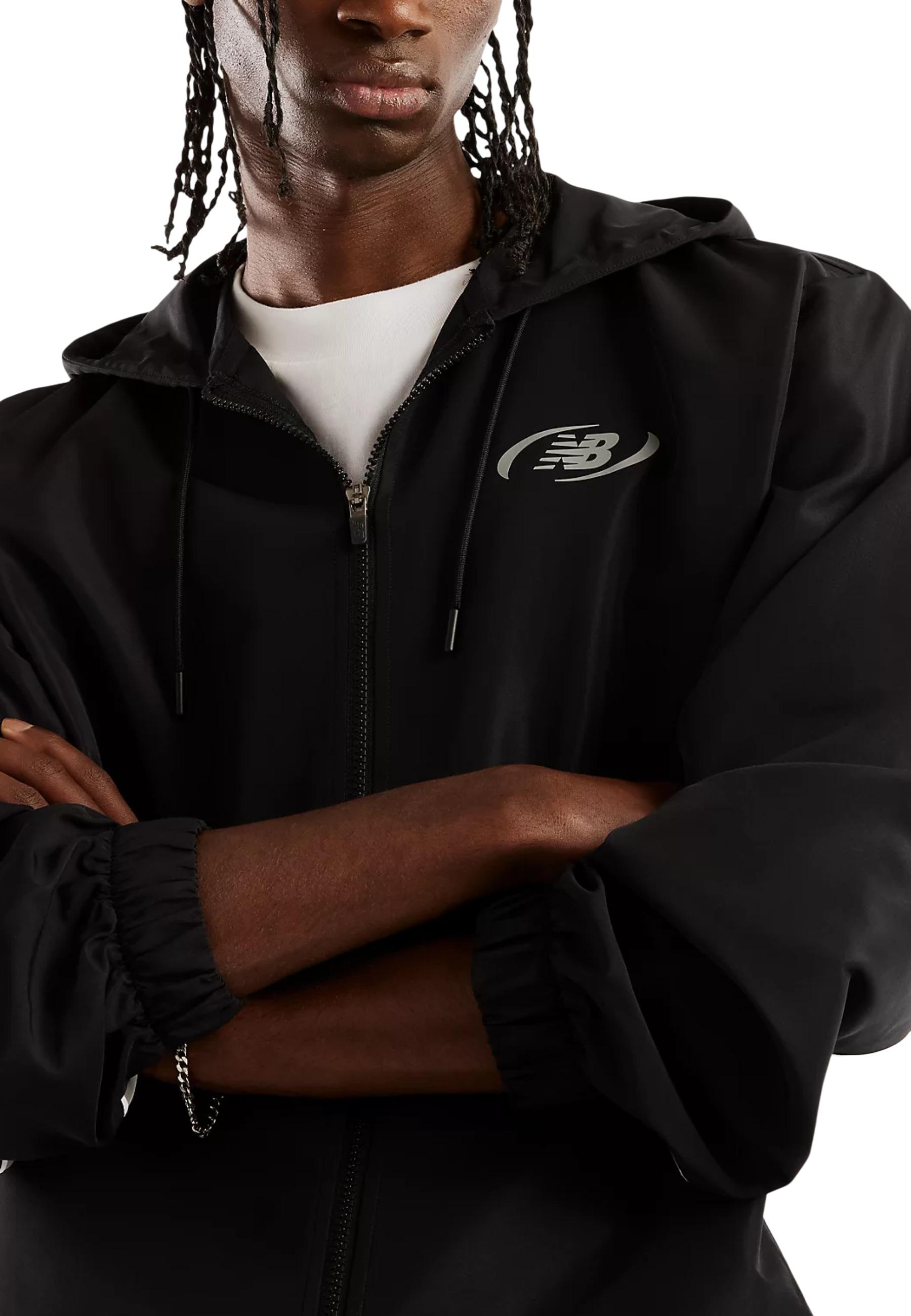 New Balance Vêtement homme Jaquettes — black