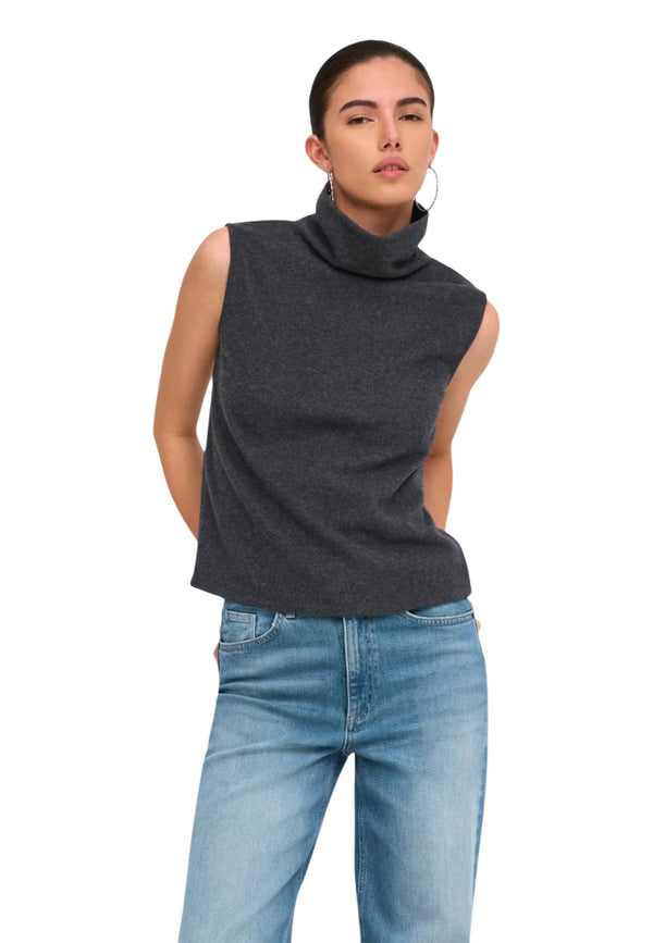 Jacqueline De Yong Pull femme — grey
