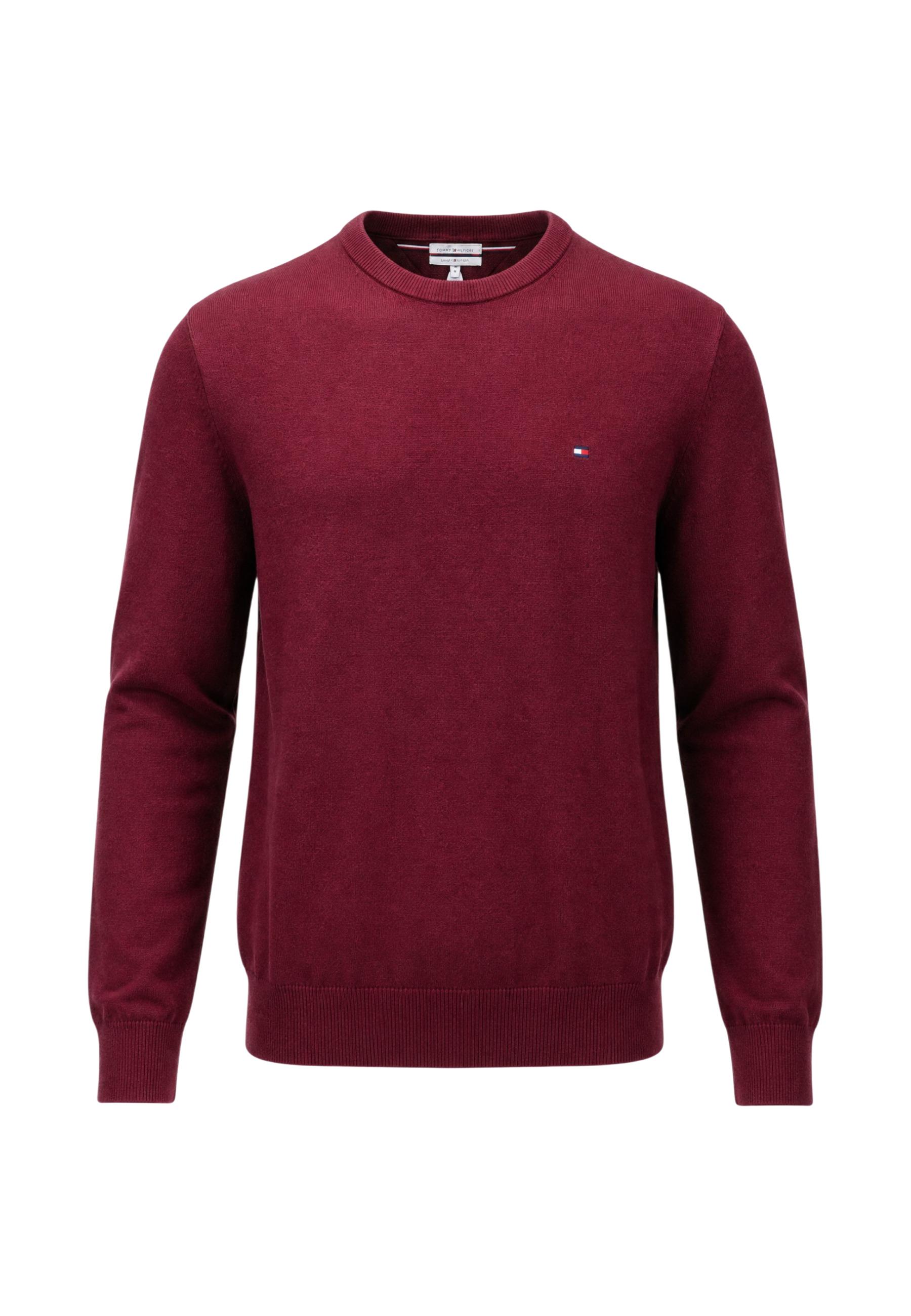 Tommy Hilfiger Pull homme — bordeaux