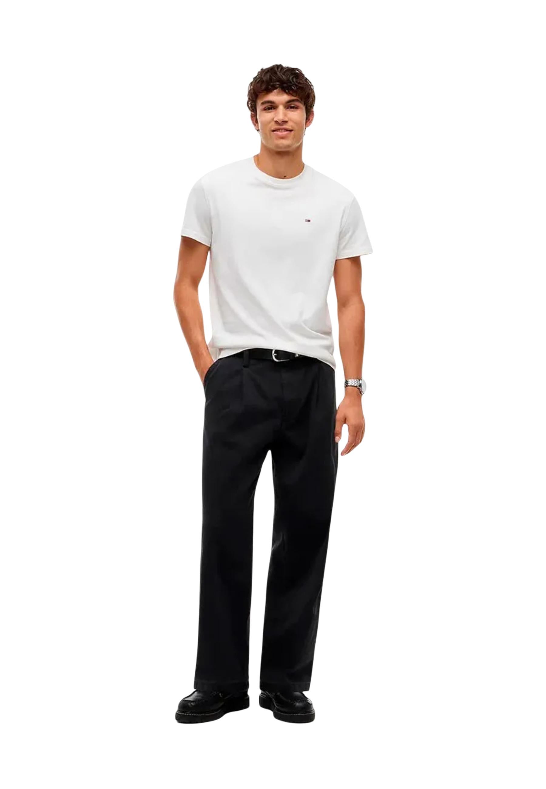 Tommy Hilfiger Jeans T-shirt homme — white