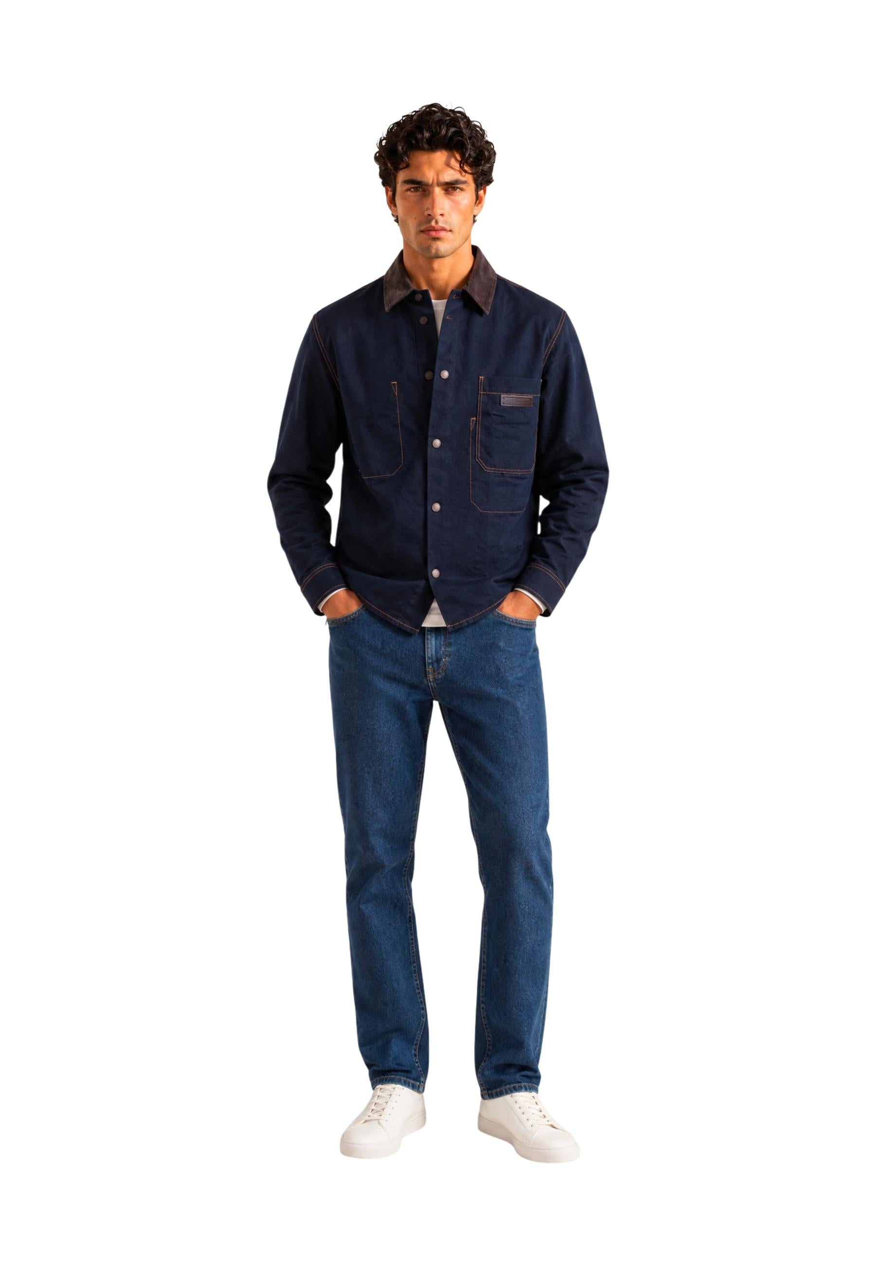 Armani Exchange Chemise homme Chemises — blue