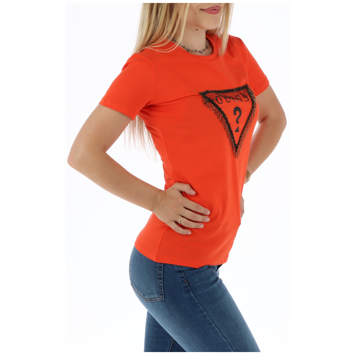 Guess T-shirt femme — coral