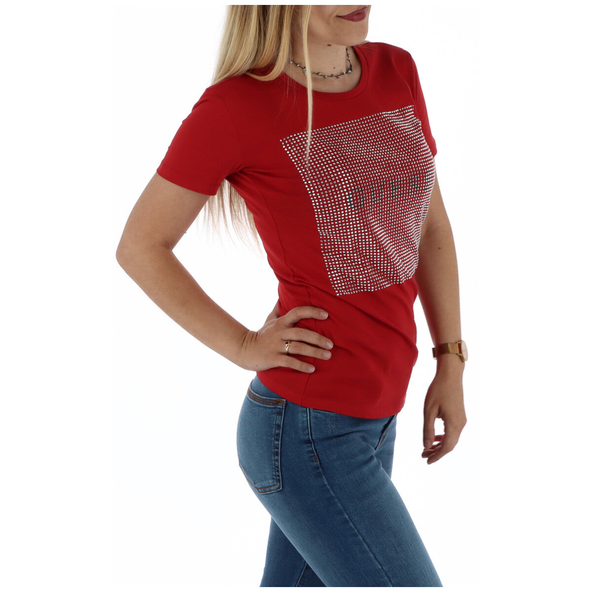 Guess T-shirt femme — red