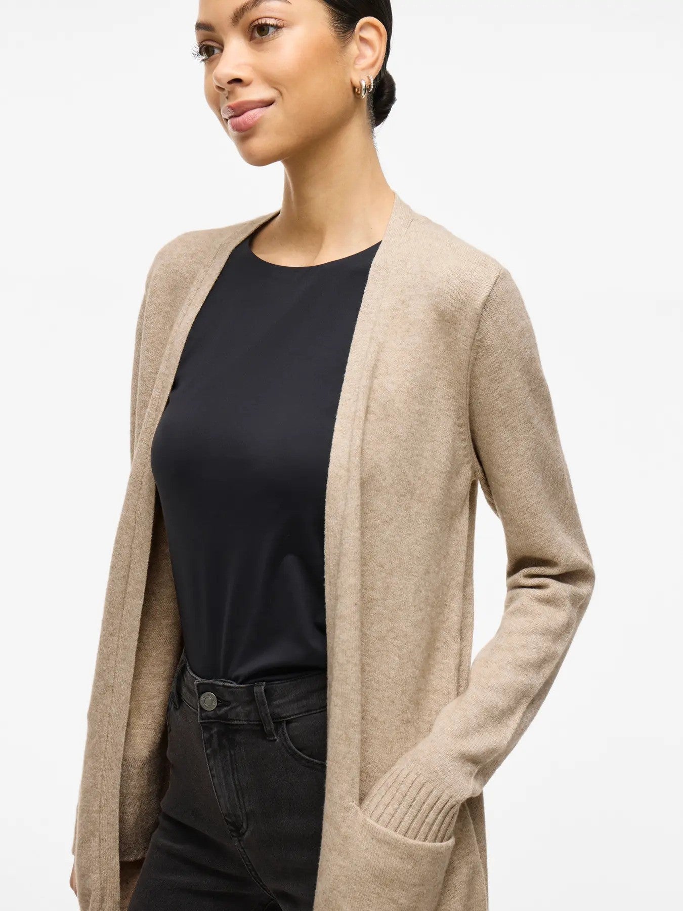 Vila Clothes Vêtement femme Cardigans — beige