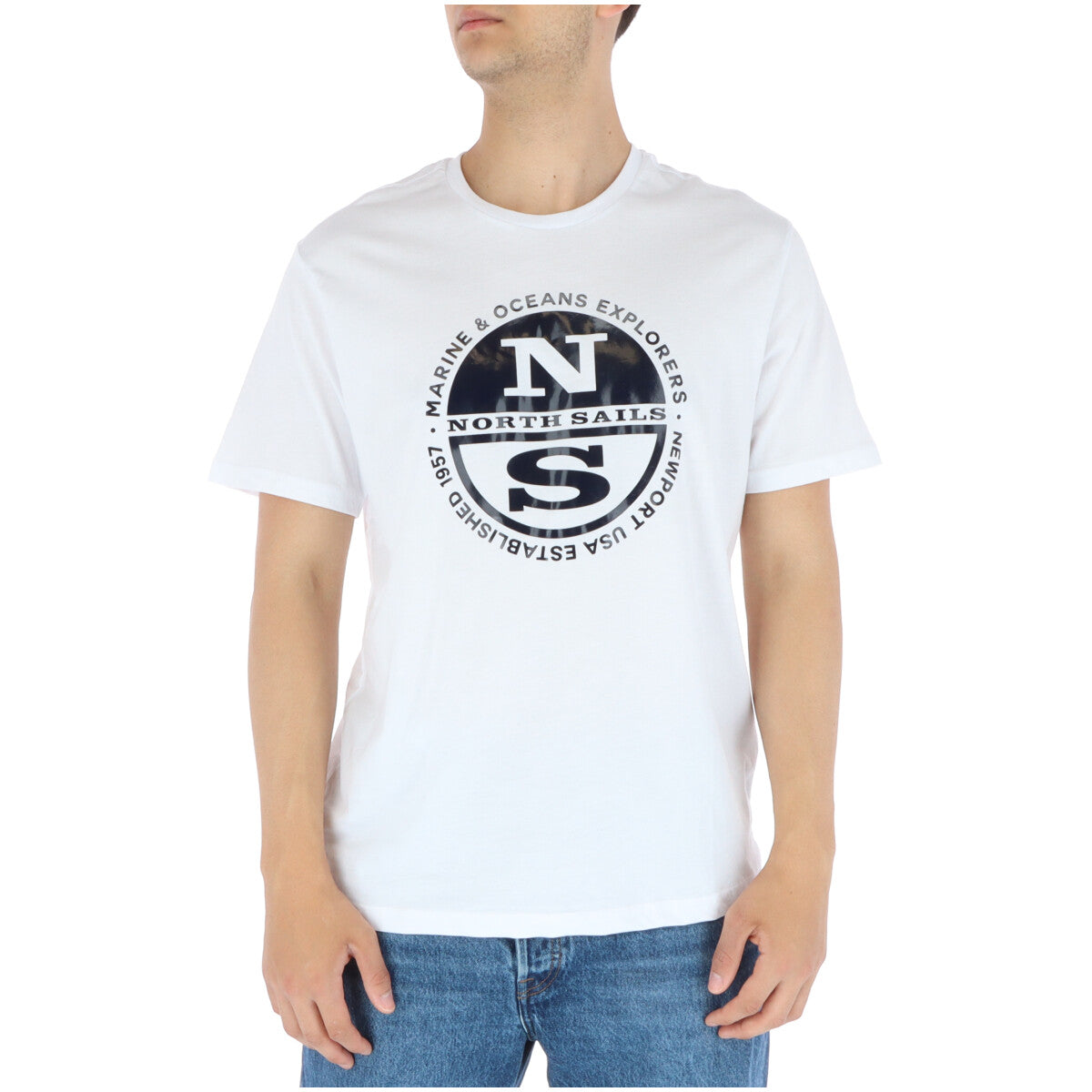 North Sails T-shirt homme — white