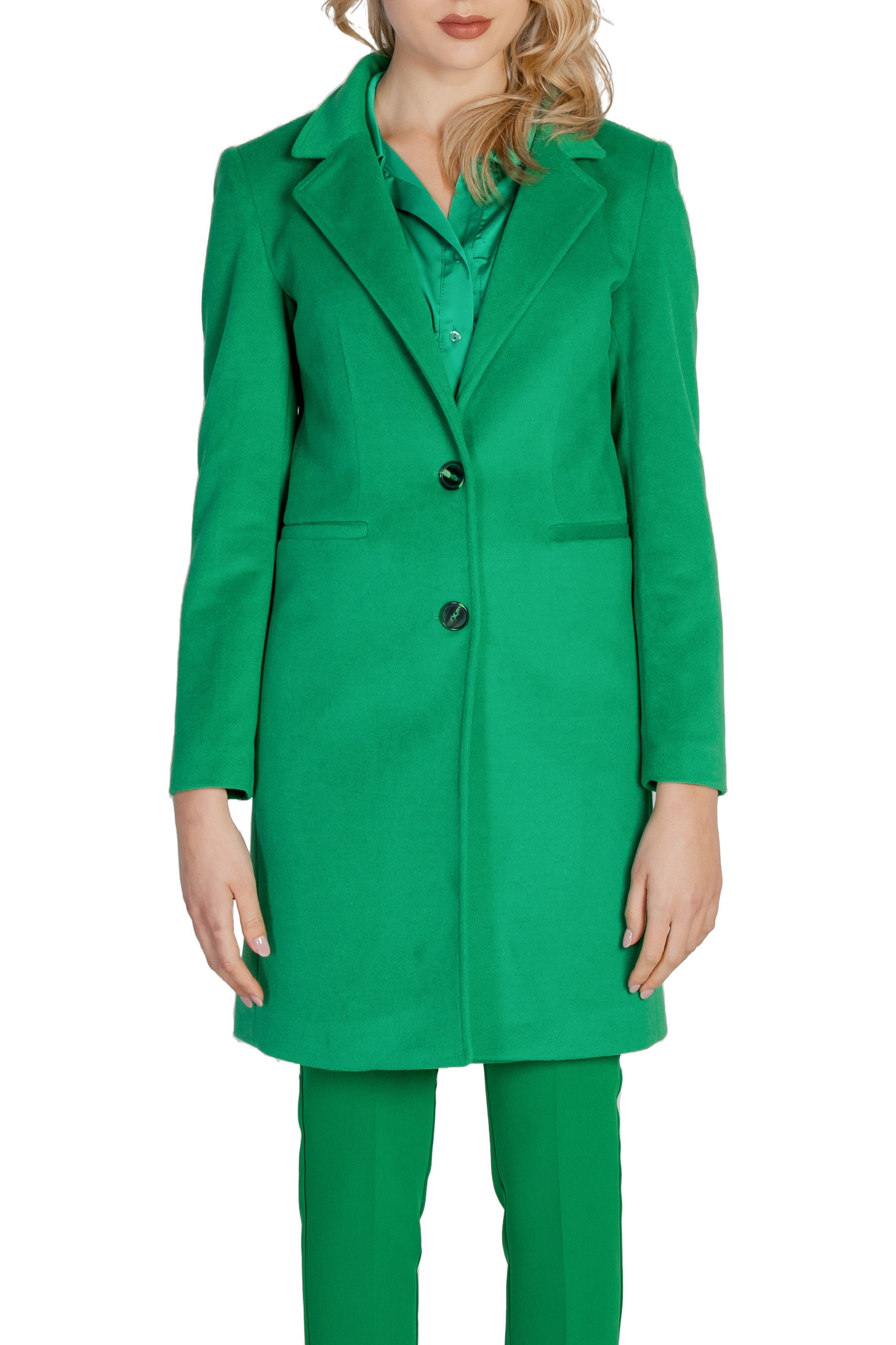 Sol Wears Women Manteau femme Manteaux — green