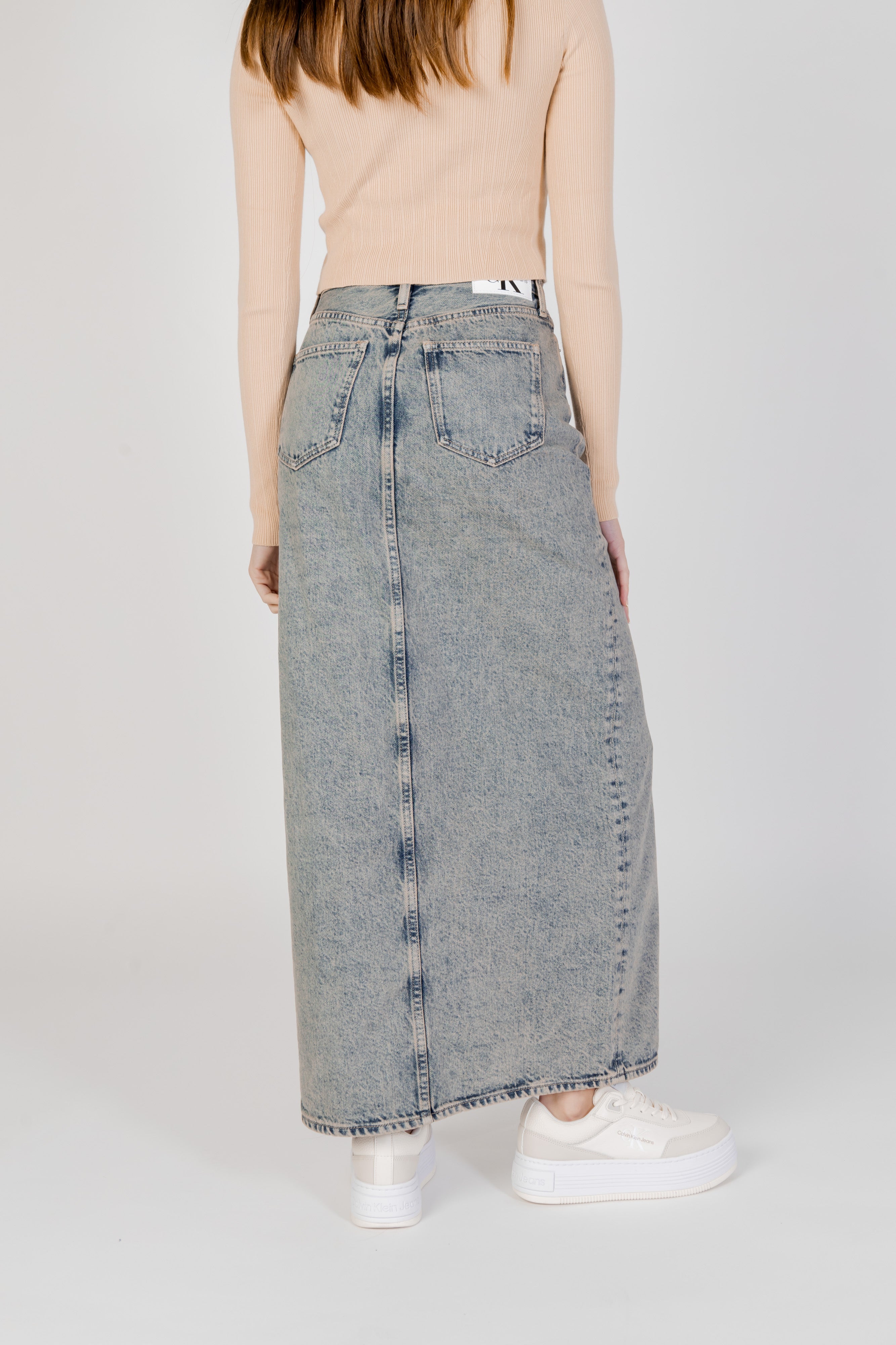Calvin Klein Jeans Jean femme Jupes — blue